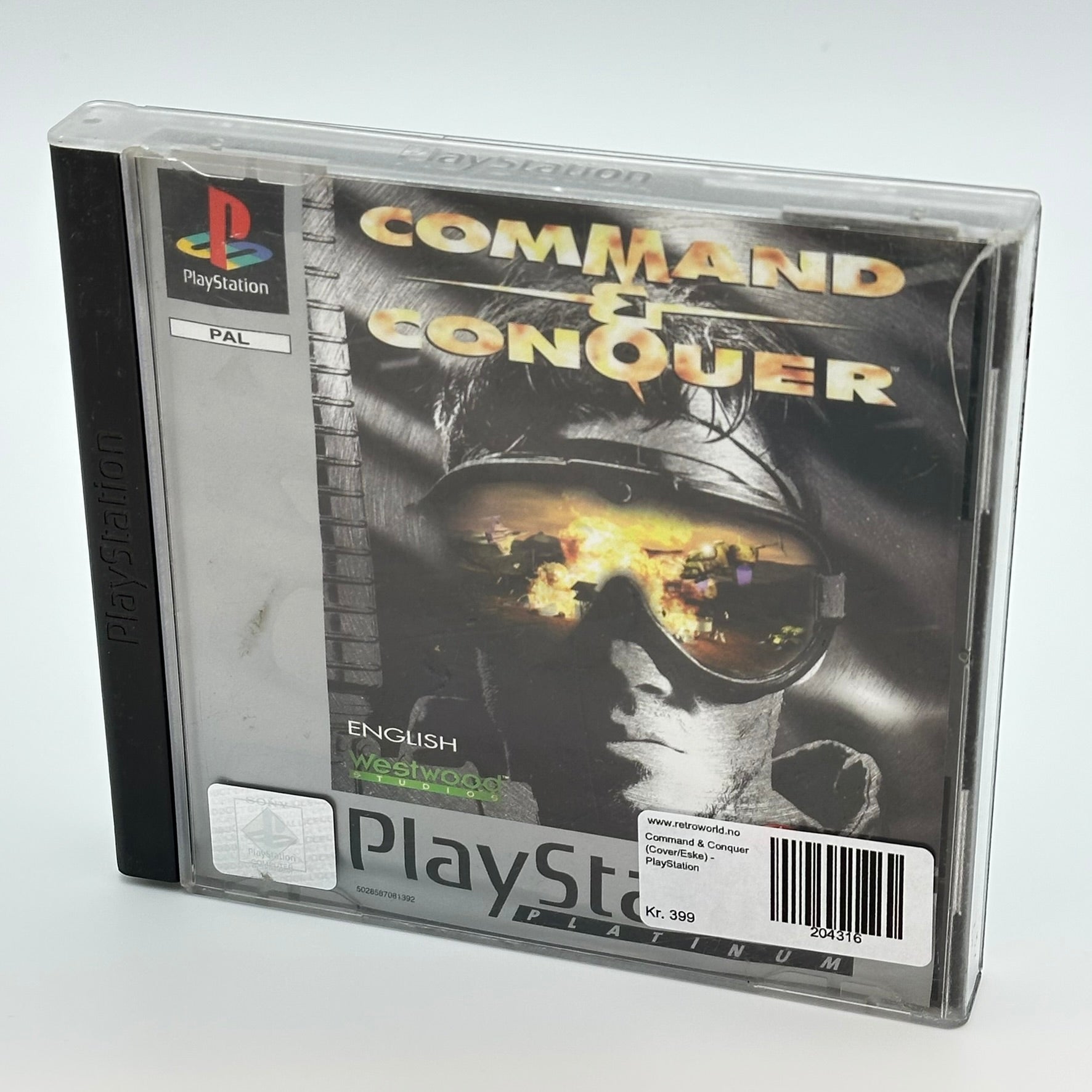 Command & Conquer Platinum (Uten manual) - PlayStation 1 (PS1)