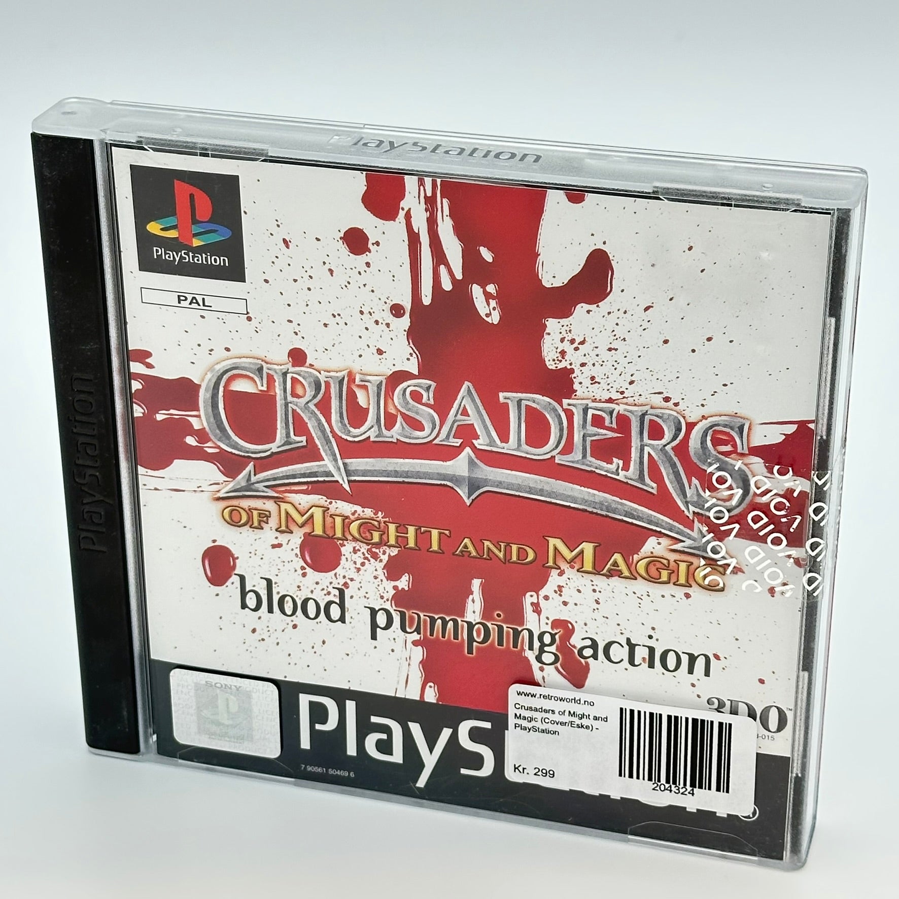 Crusaders of Might and Magic (Med manual) - PlayStation 1 (PS1)