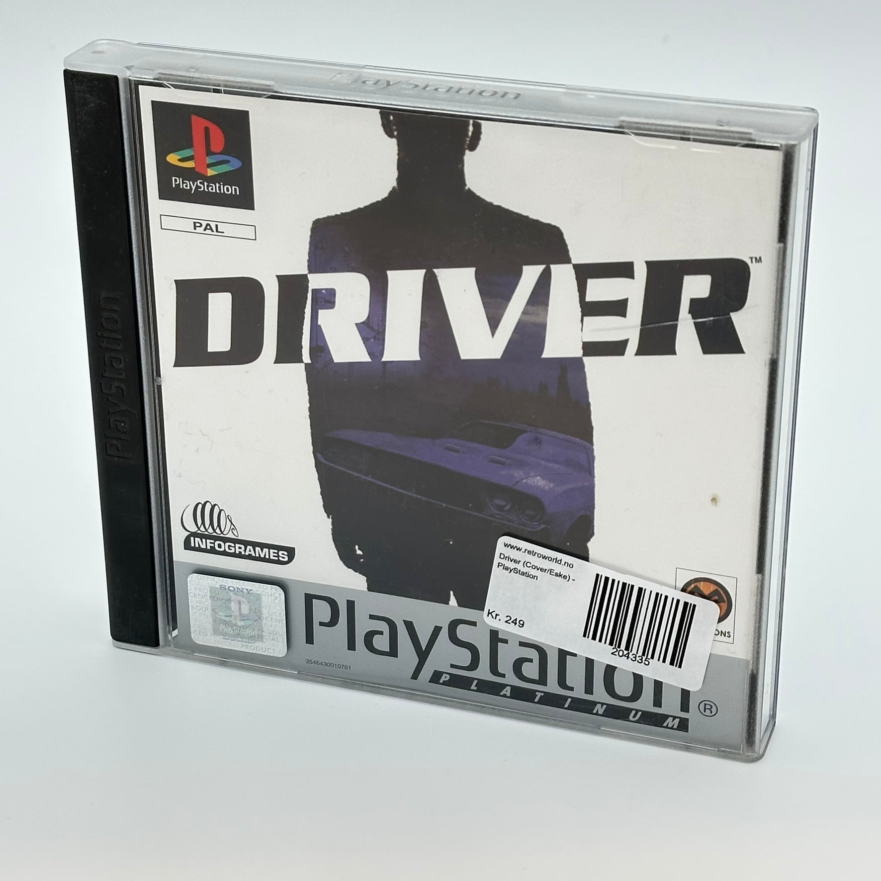 Driver Platinum (Uten manual) - PlayStation 1 (PS1)