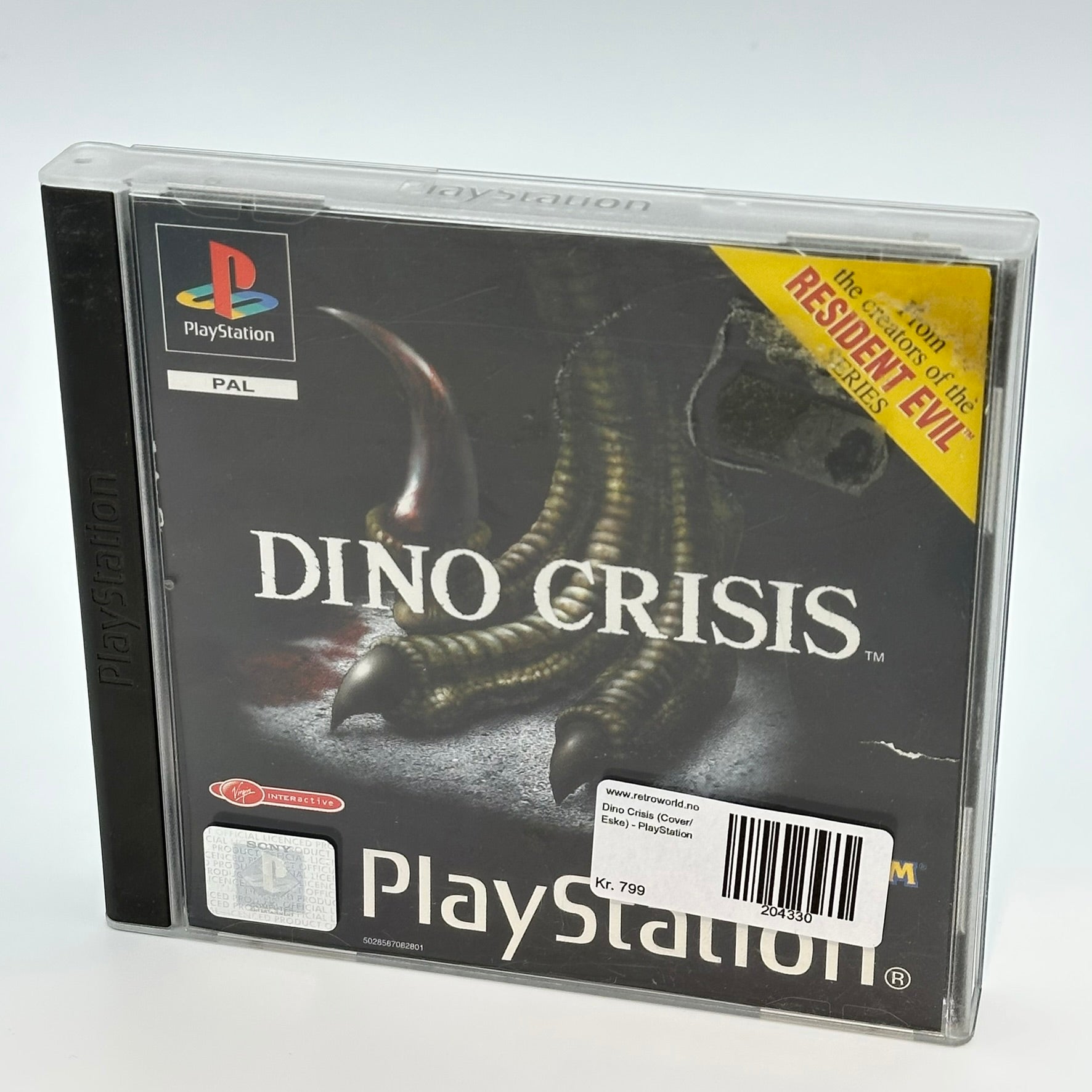 Dino Crisis (Med manual) - PlayStation 1 (PS1)