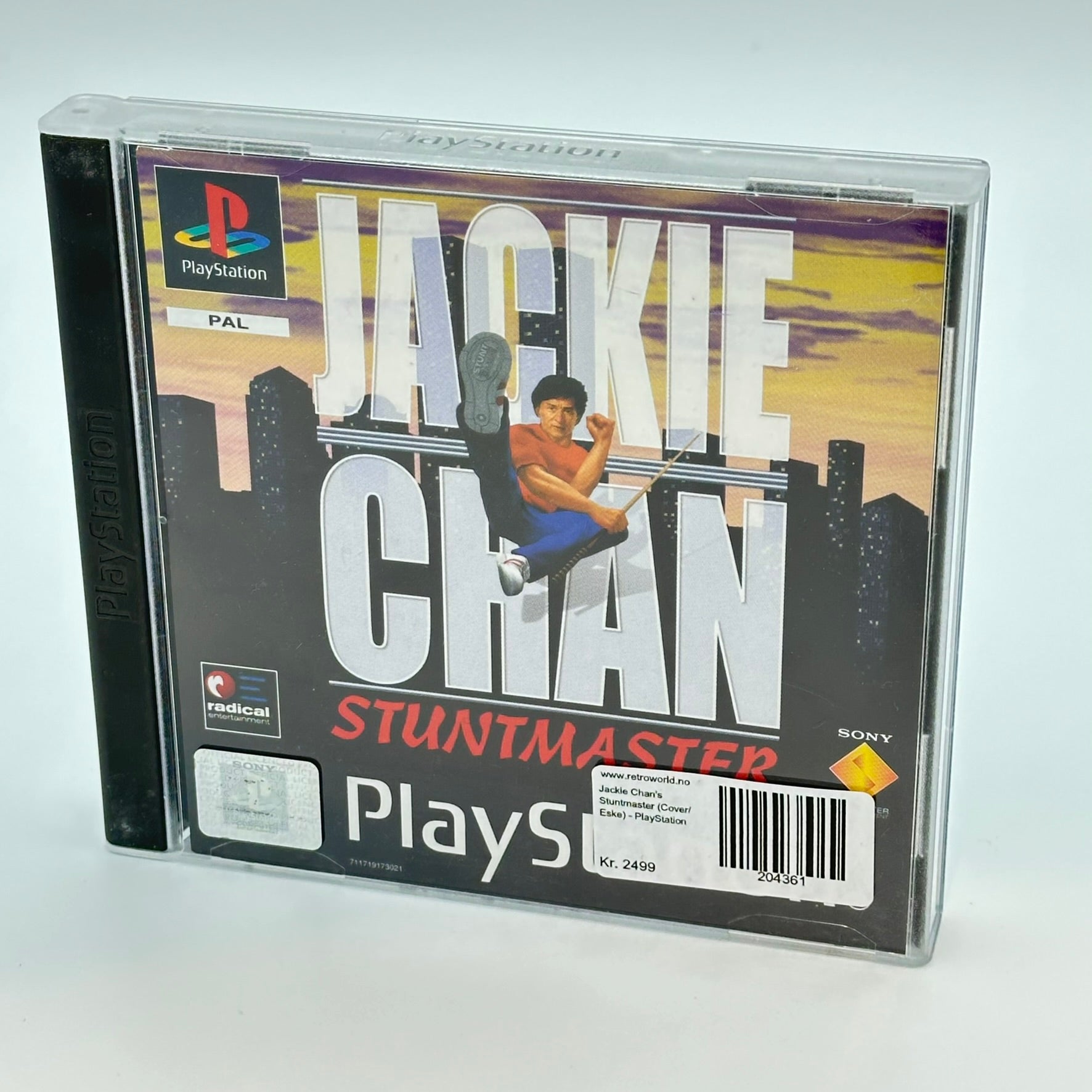 Jackie Chan's Stuntmaster (Med manual) - PlayStation 1 (PS1)