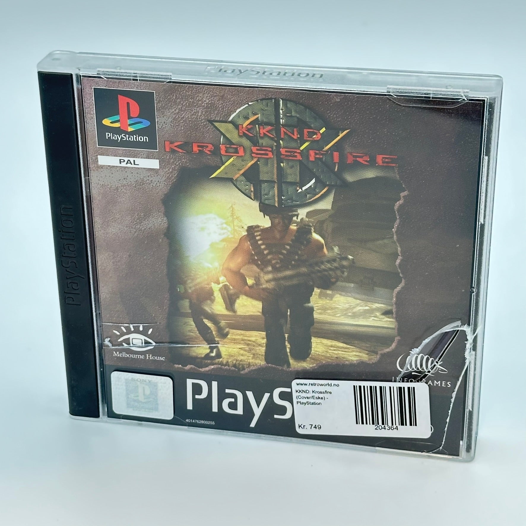 KKND: Krossfire (Med manual) - PlayStation 1 (PS1)