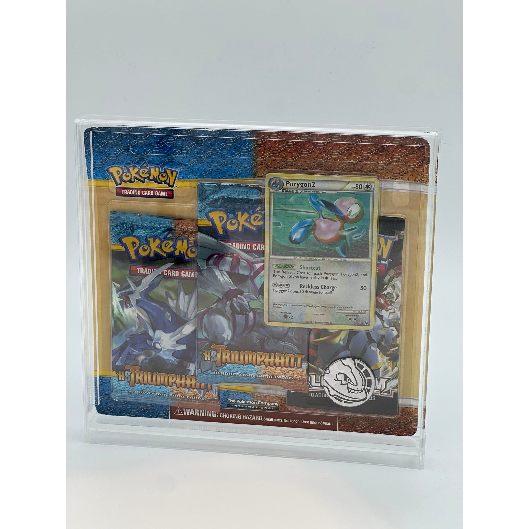 Pokemon - HeartGold SoulSilver Triumphant - 3-Pack Blister