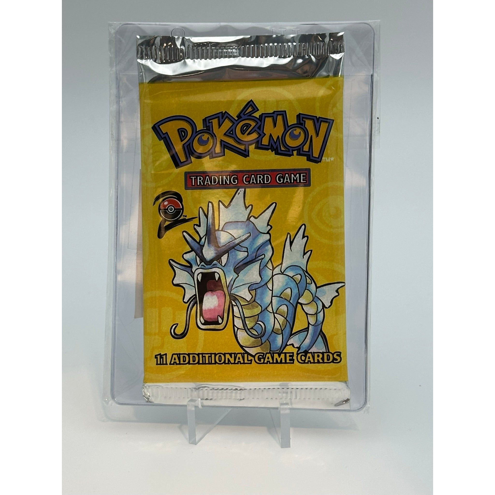Pokemon - Base Set 2 (2000) - Tamper Sealed Booster Pack (Gyarados art)