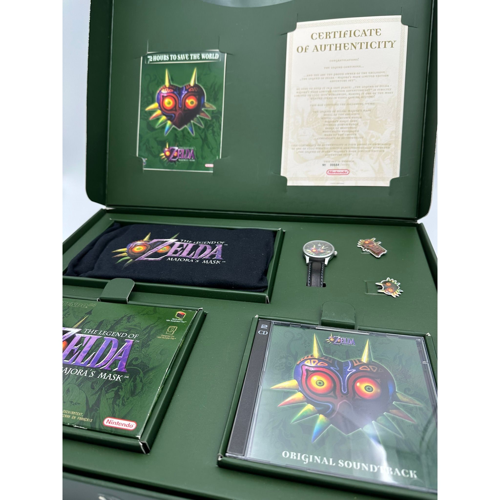 The Legend of Zelda: Majora’s Mask – Adventure Set til Nintendo 64 (N64)