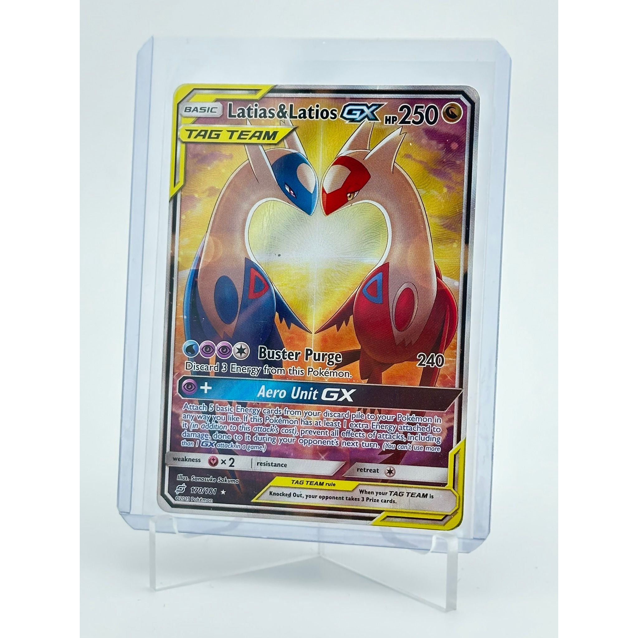 Latias & Latios GX – #170/181 – Skadet