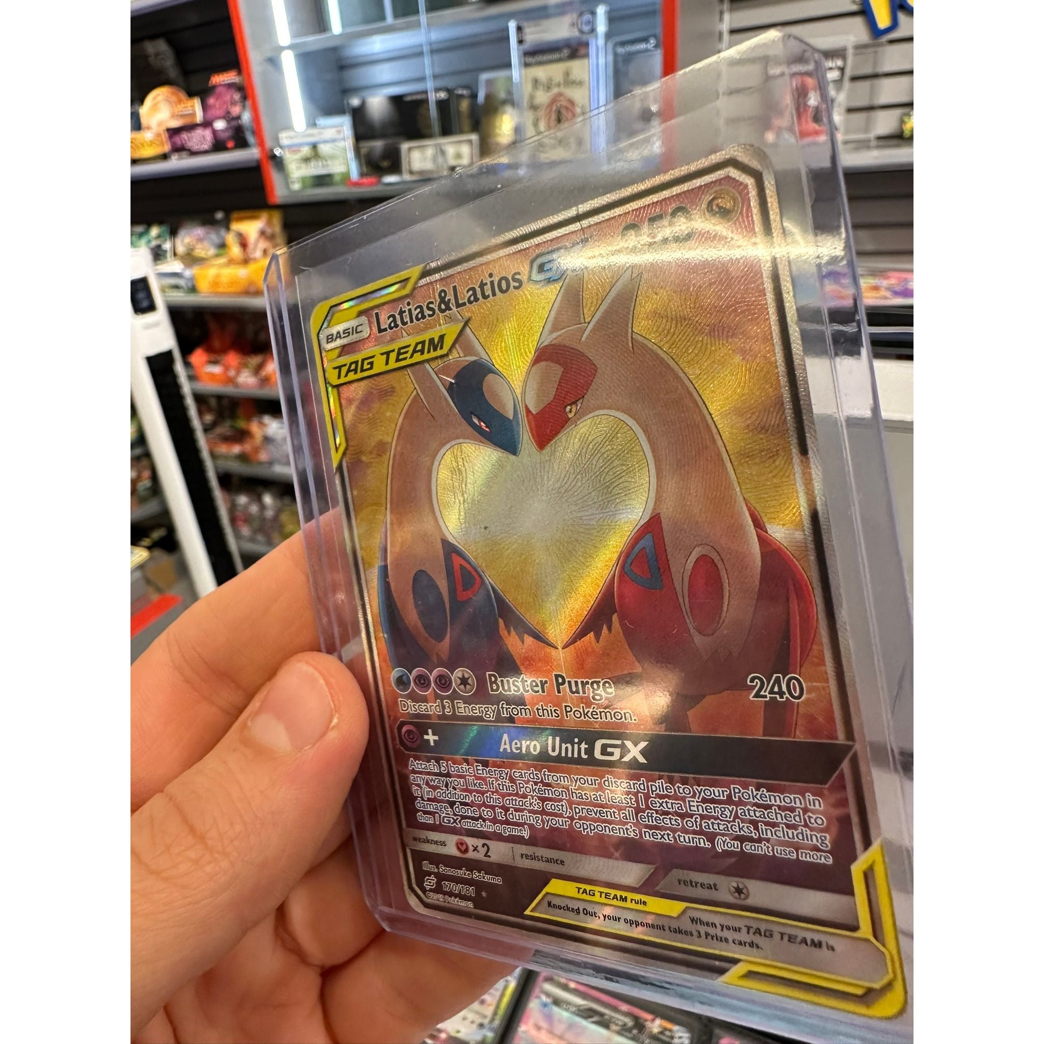 Latias & Latios GX – #170/181 – Skadet