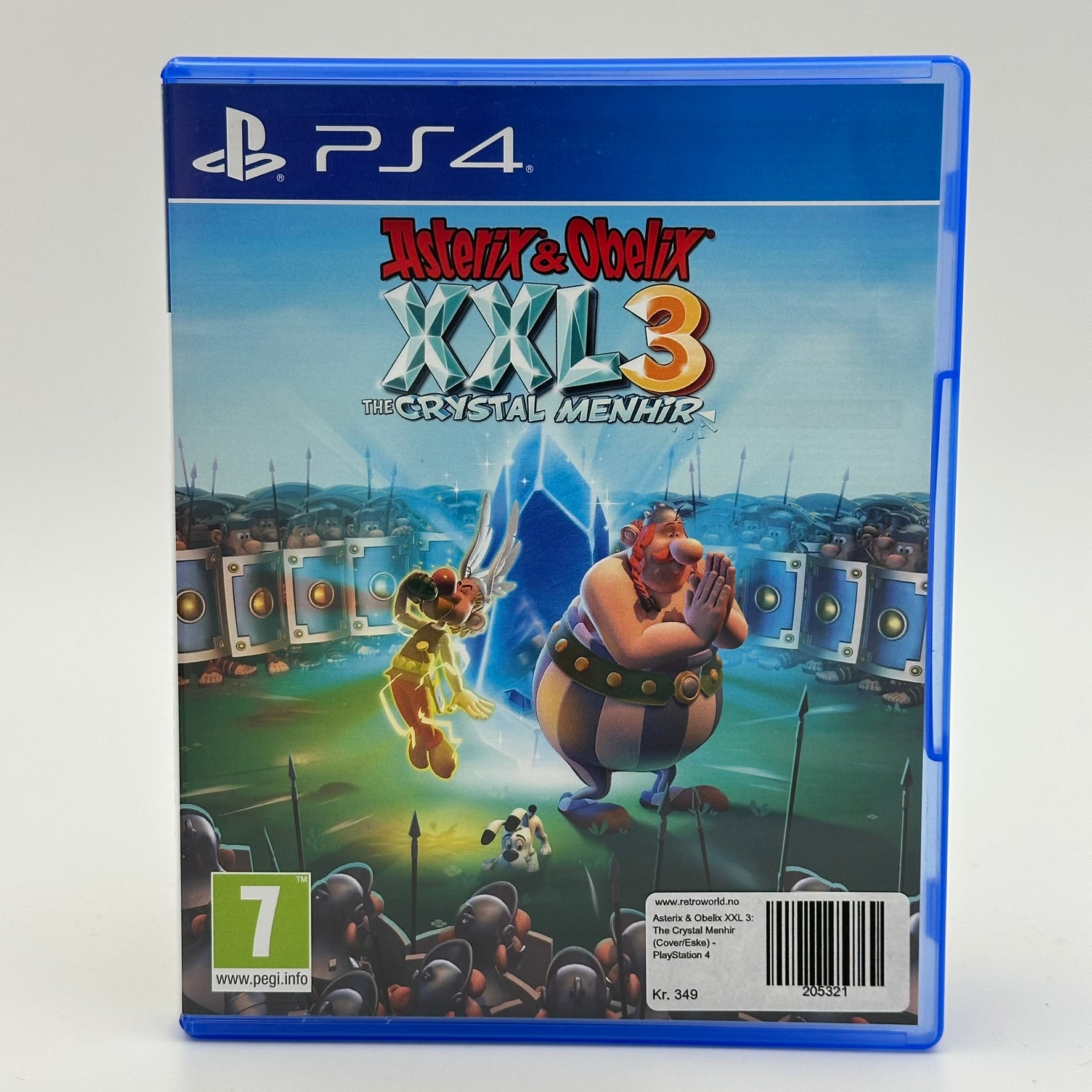 Asterix & Obelix XXL 3: The Crystal Menhir (Cover/Eske) - PlayStation 4