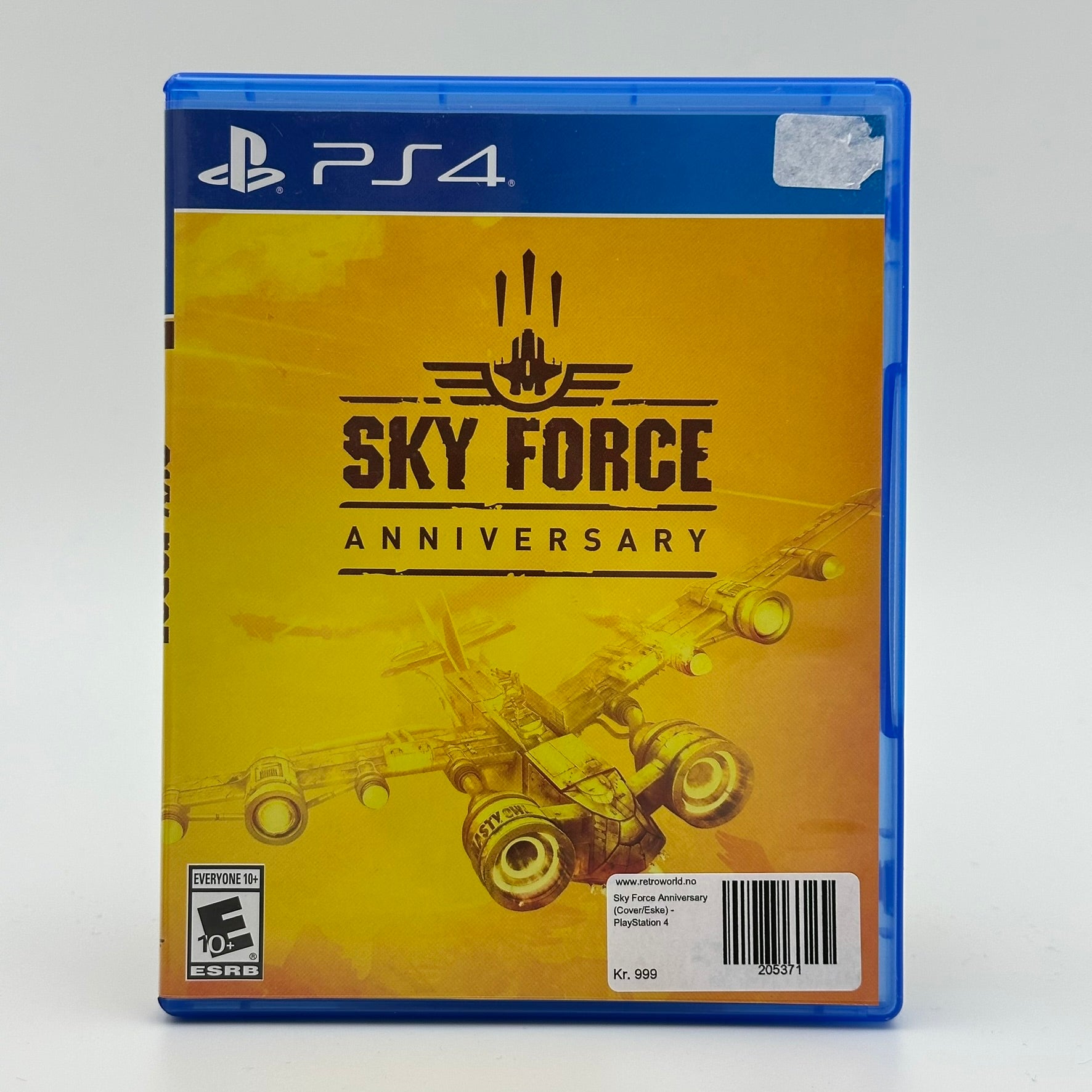Sky Force Anniversary (Cover/Eske) - PlayStation 4