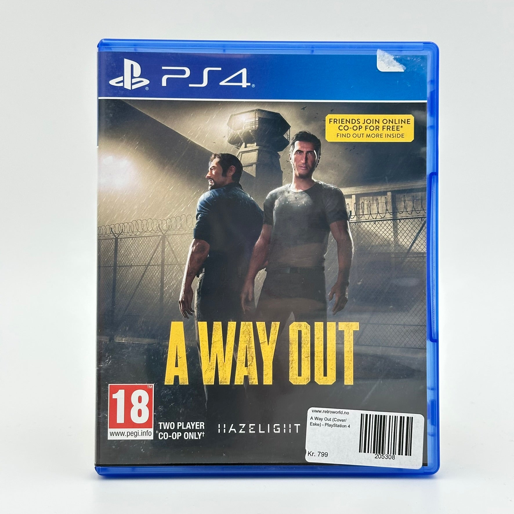 A Way Out (Cover/Eske) - PlayStation 4