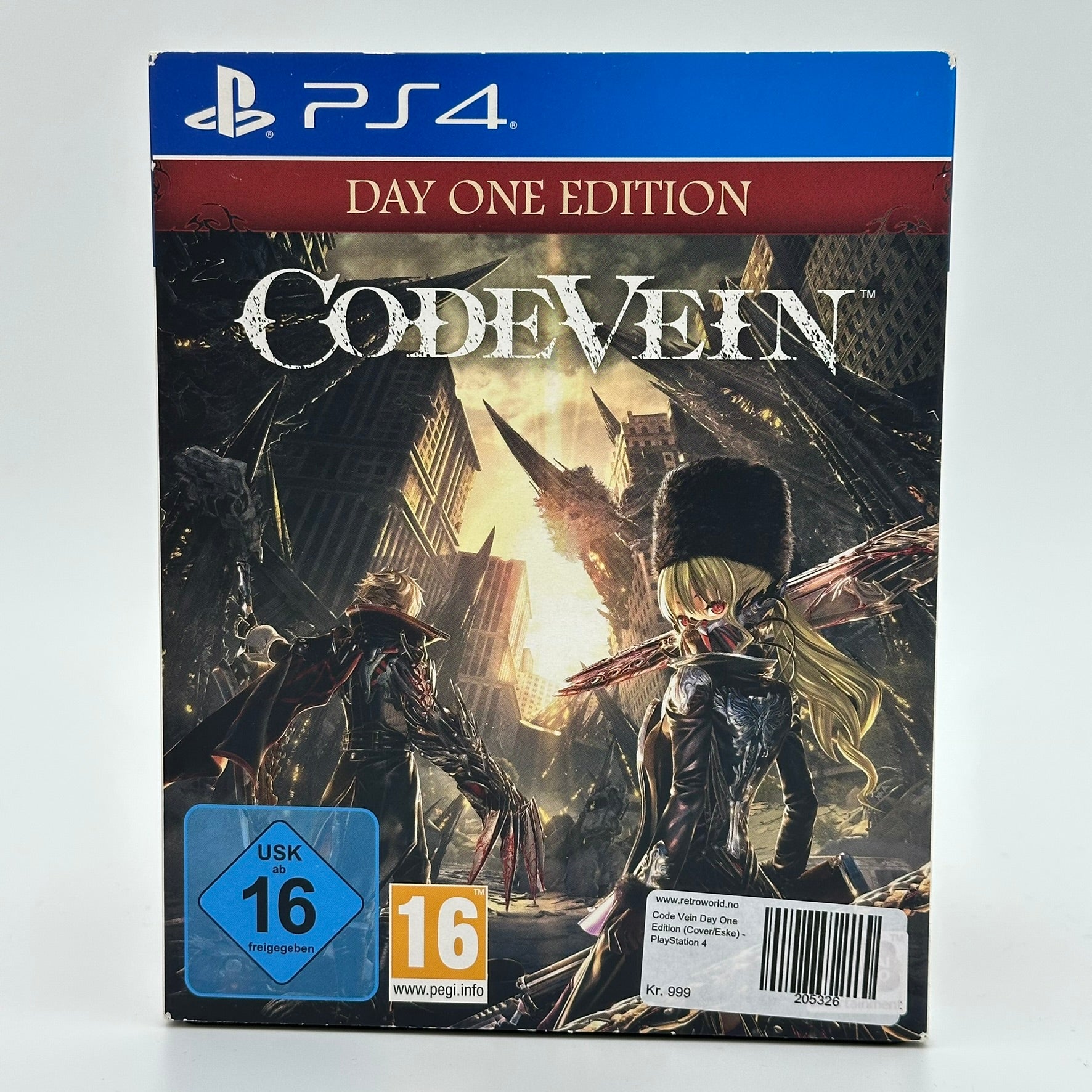 Code Vein Day One Edition (Cover/Eske) - PlayStation 4