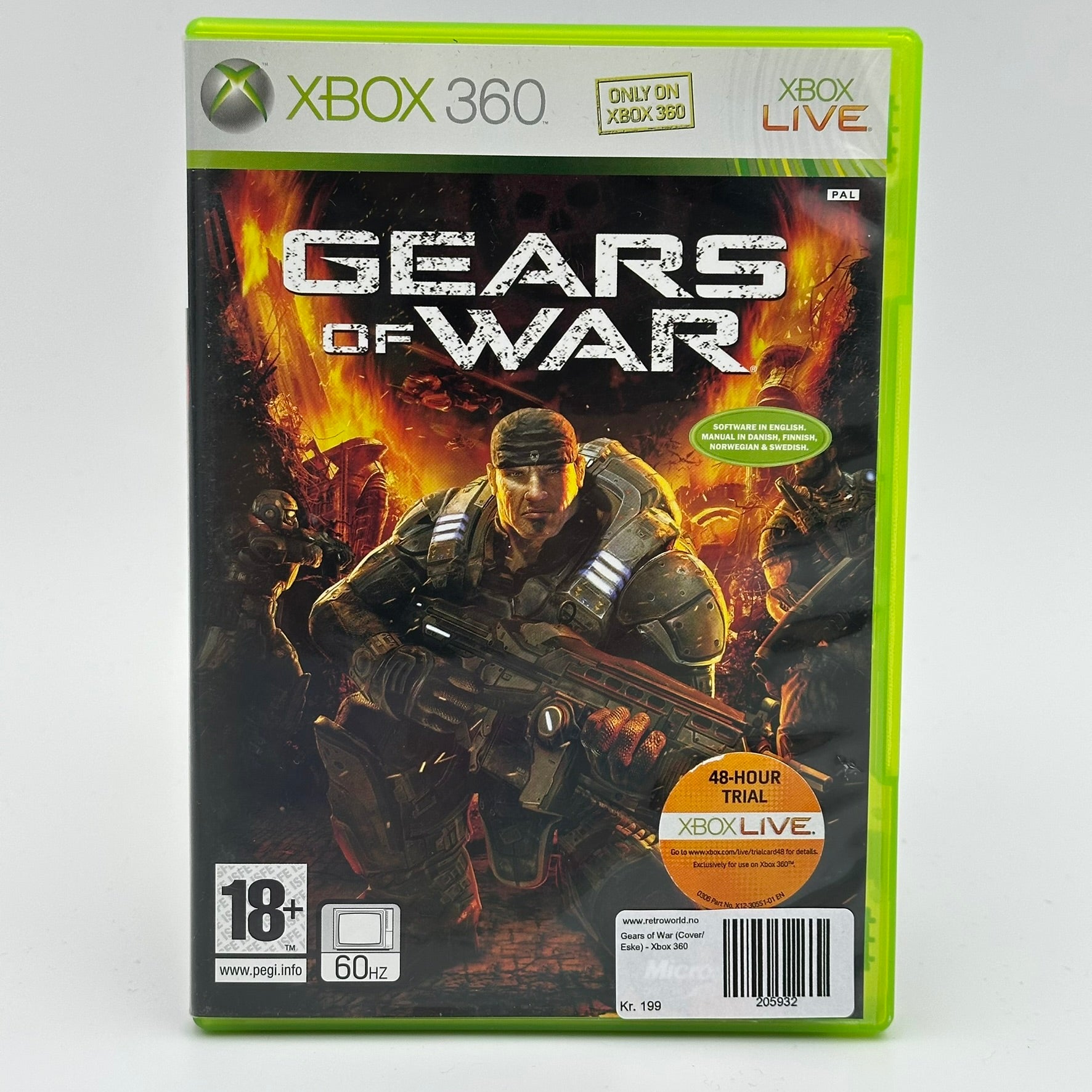 Gears of War (Cover/Eske) - Xbox 360