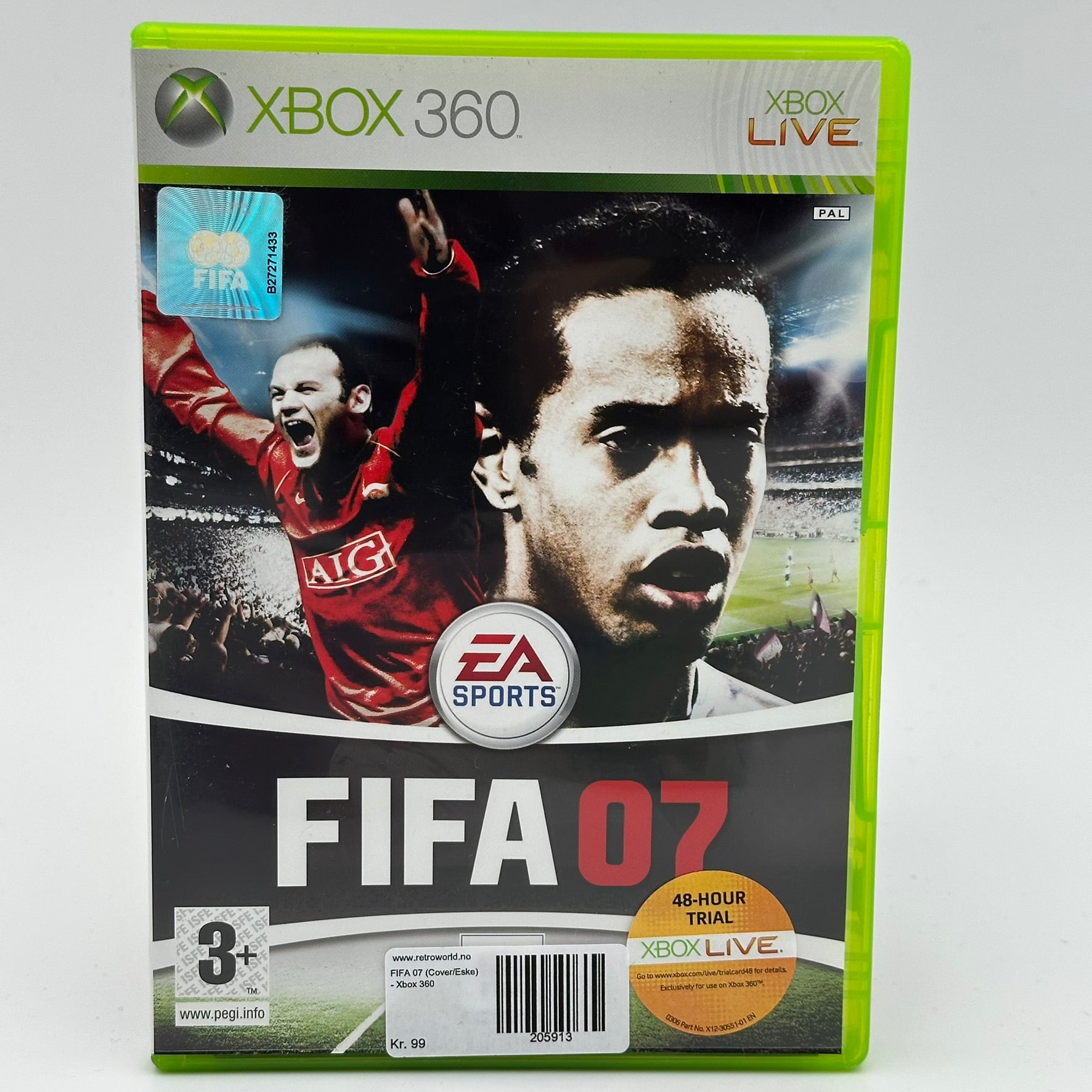 FIFA 07 (Cover/Eske) - Xbox 360