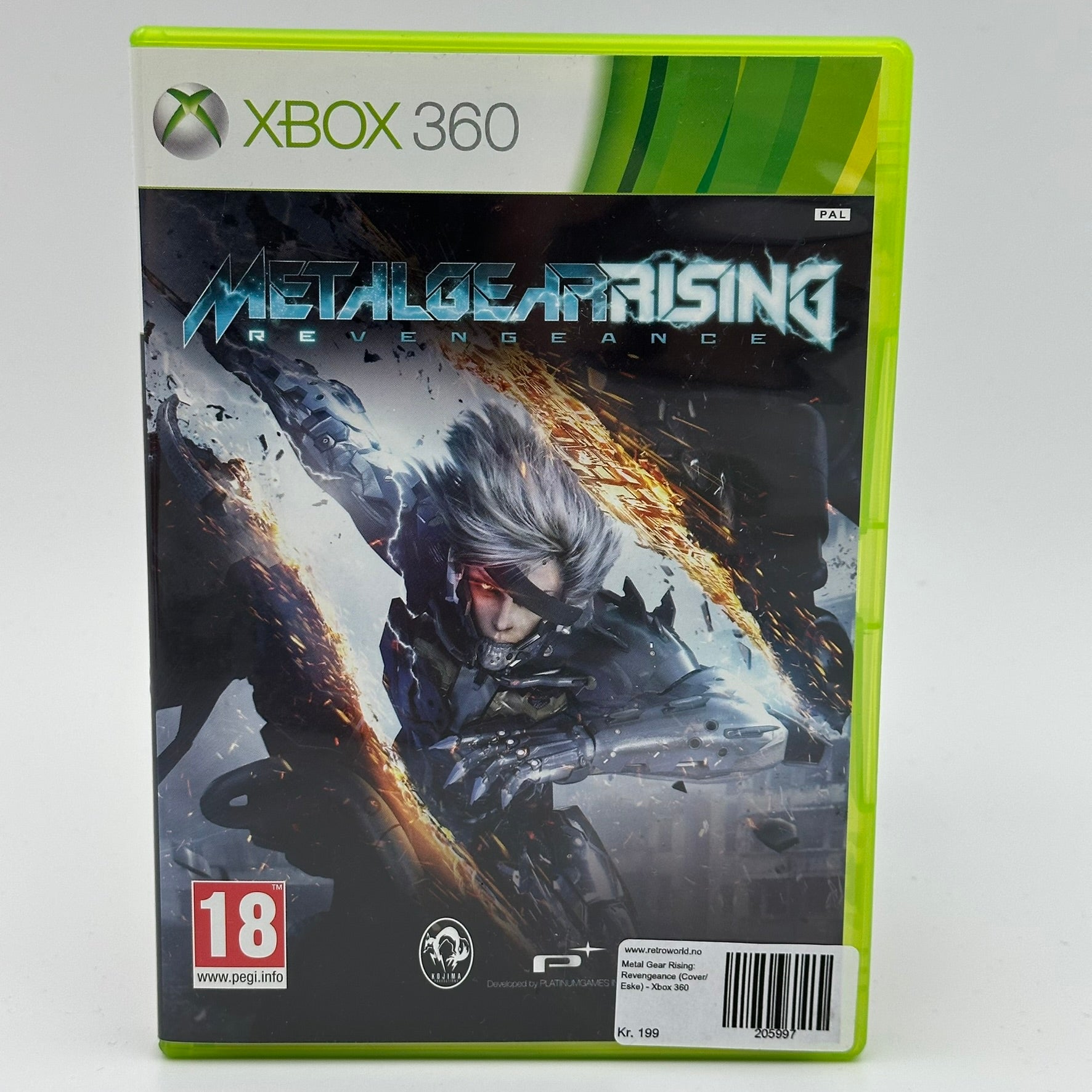 Metal Gear Rising: Revengeance (Cover/Eske) - Xbox 360