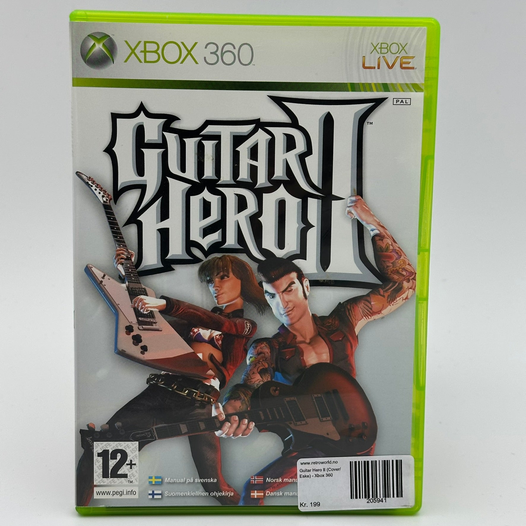 Guitar Hero II (Cover/Eske) - Xbox 360