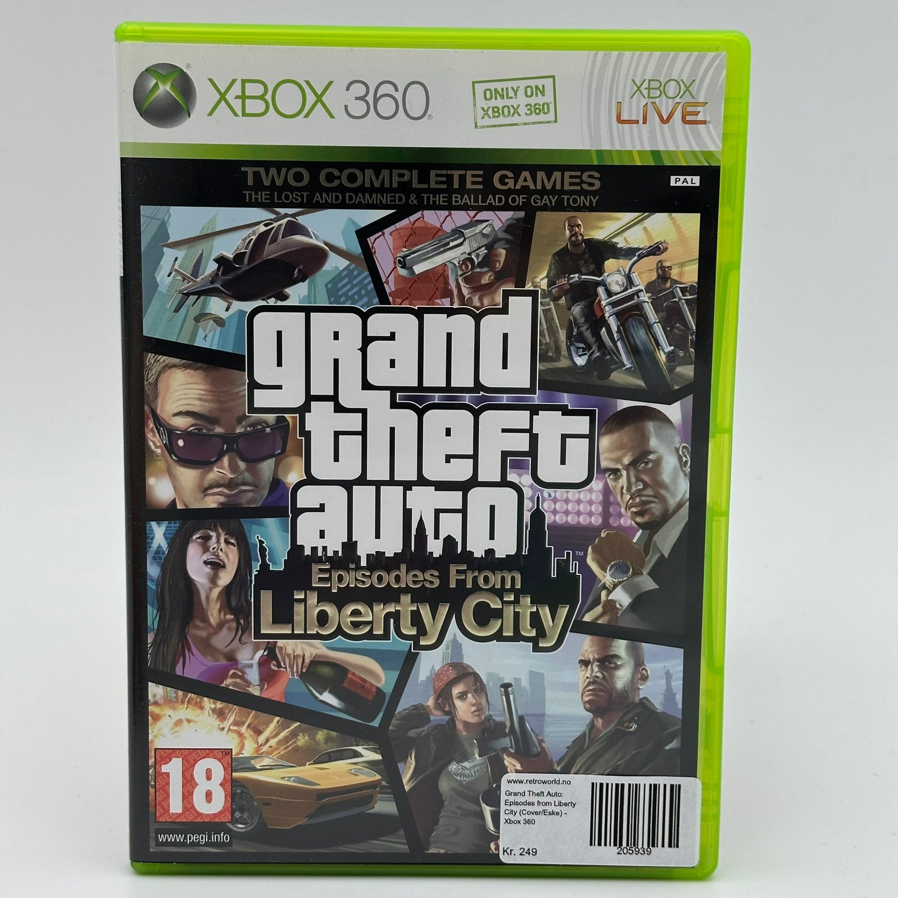 Grand Theft Auto: Episodes from Liberty City (Cover/Eske) - Xbox 360