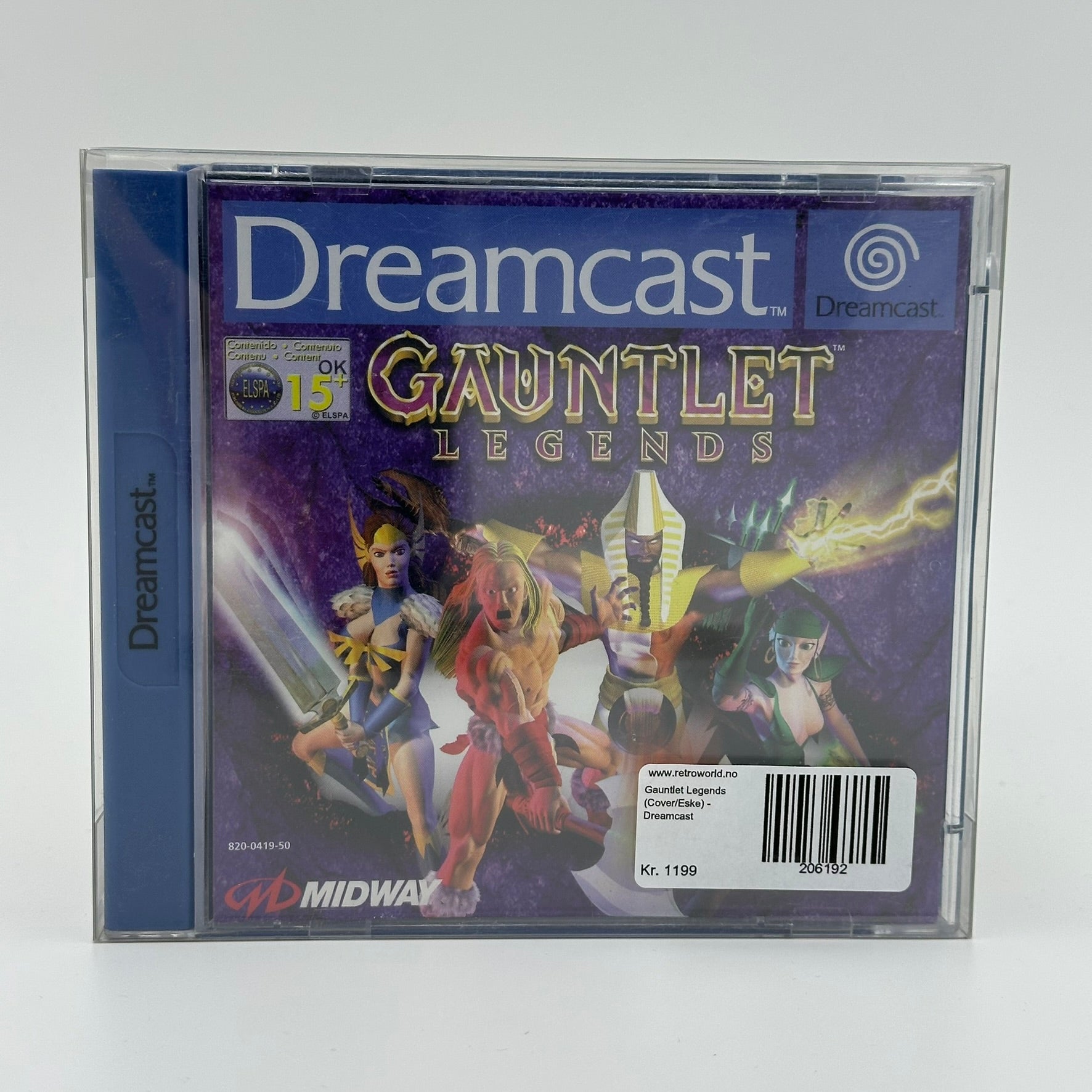Gauntlet Legends (Cover/Eske) - Dreamcast