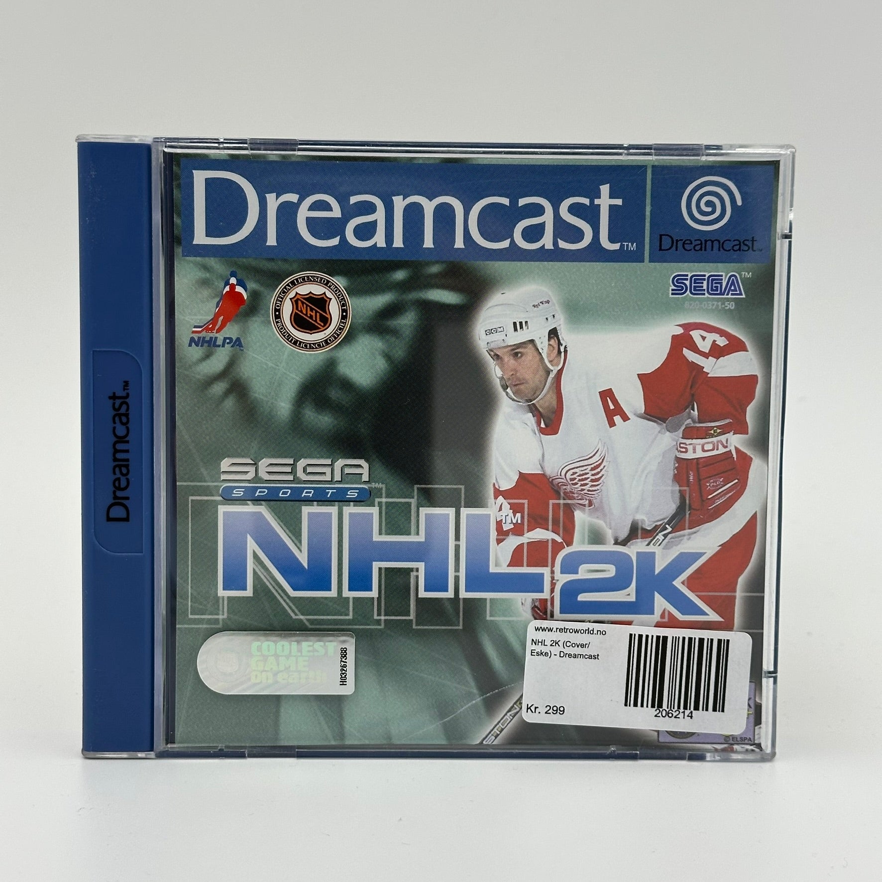 NHL 2K (Cover/Eske) - Dreamcast