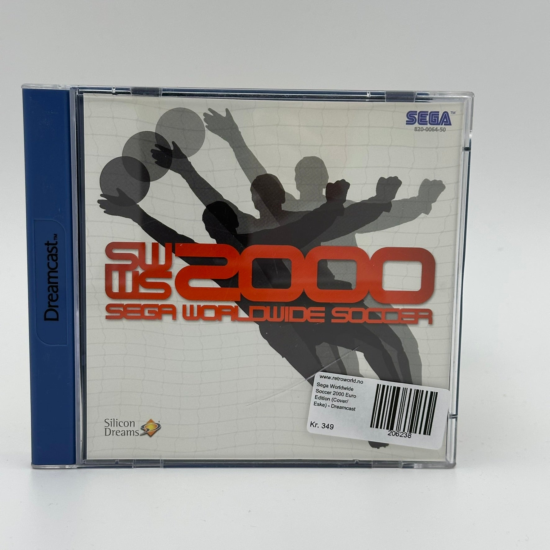Sega Worldwide Soccer 2000 Euro Edition (Cover/Eske) - Dreamcast