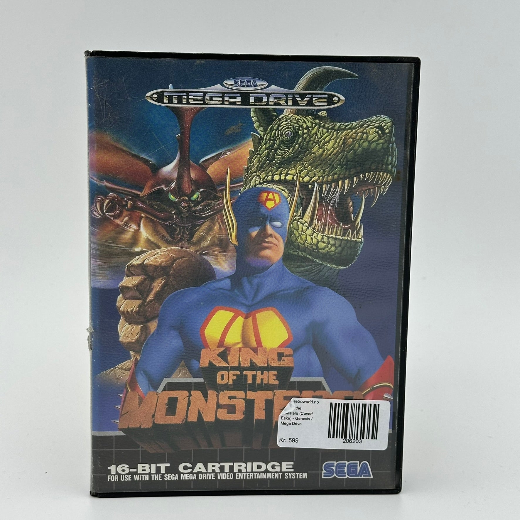 King of the Monsters (Cover/Eske) - Sega Genesis / Mega Drive
