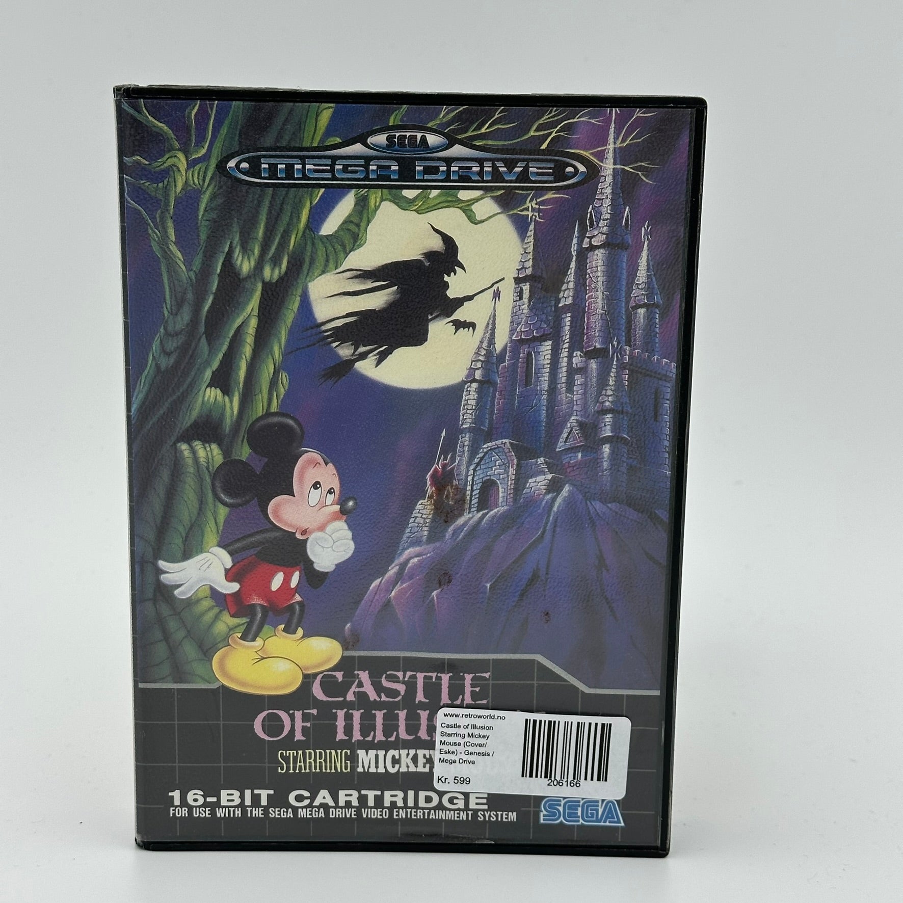 Castle of Illusion Starring Mickey Mouse (Cover/Eske) - Sega Genesis / Mega Drive