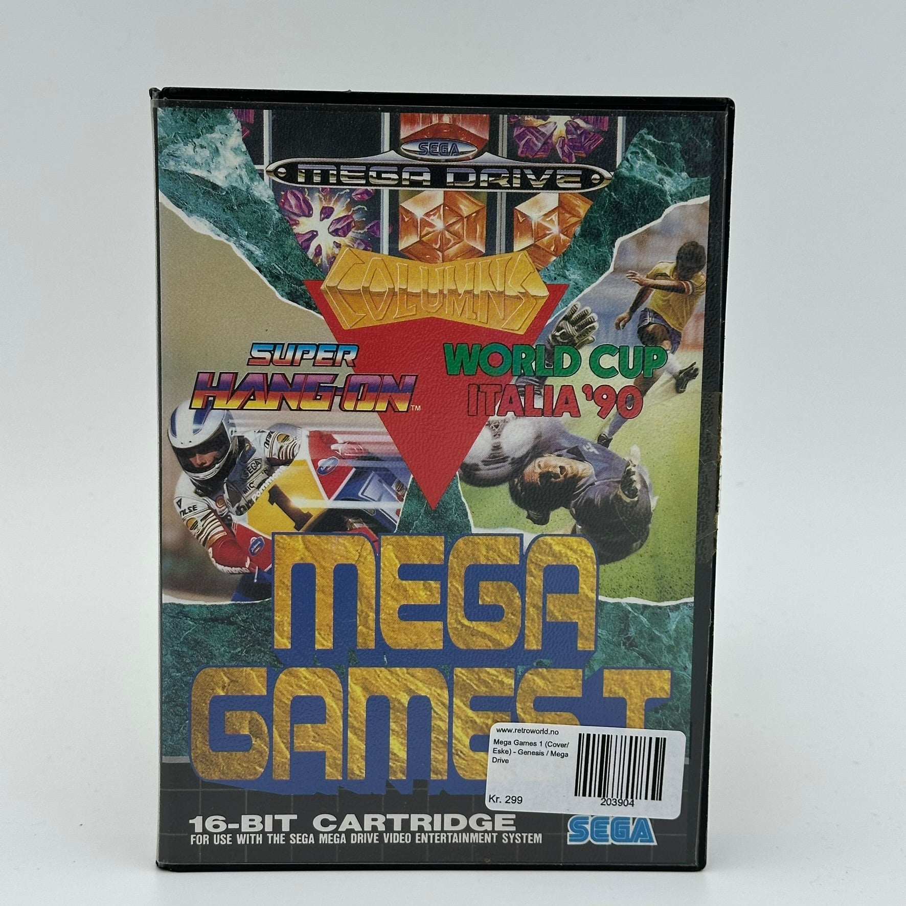 Mega Games 1 (Cover/Eske) - Sega Genesis / Mega Drive