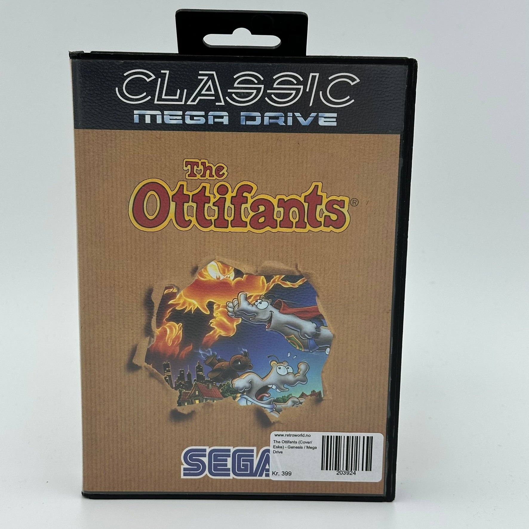 The Ottifants (Cover/Eske) - Sega Genesis / Mega Drive