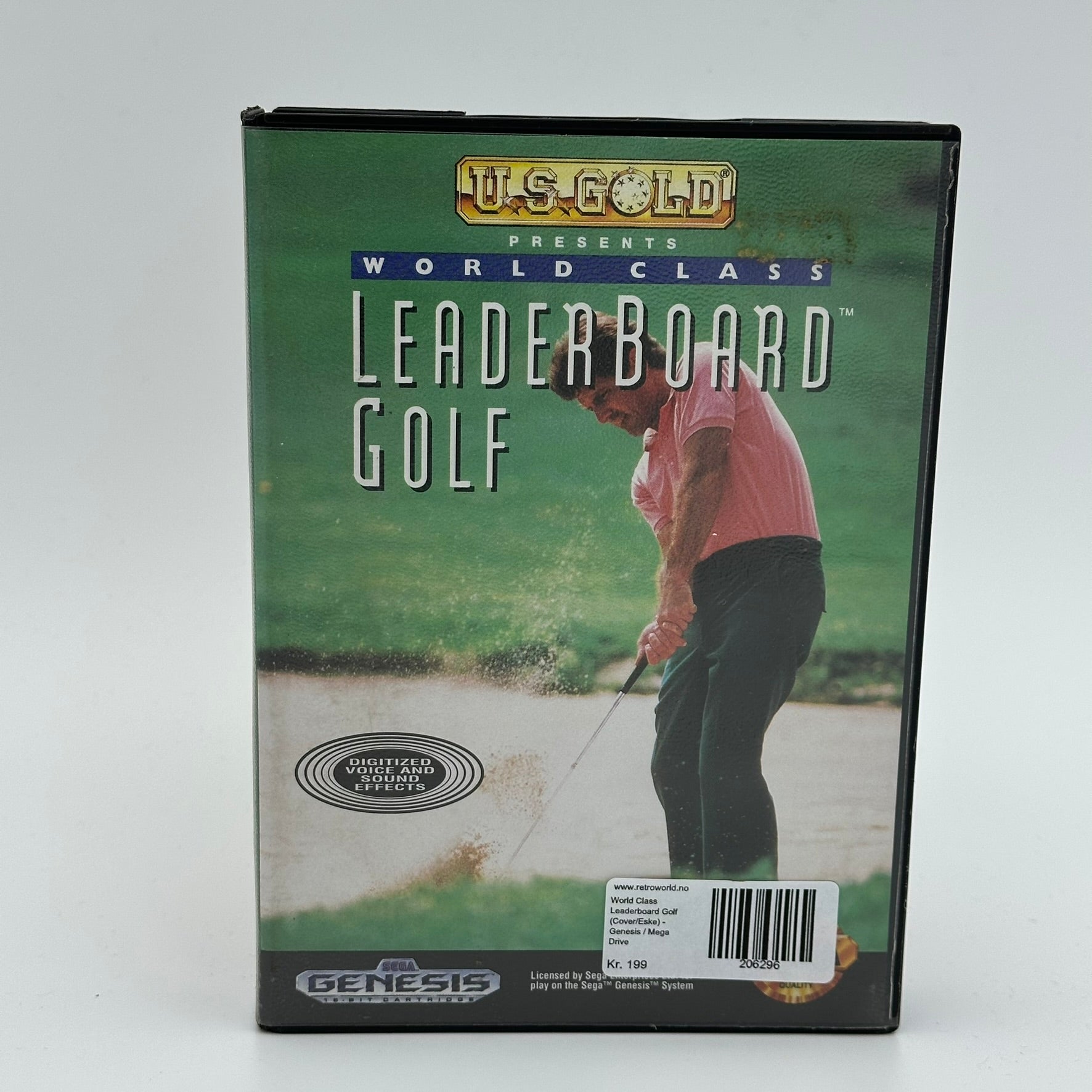 World Class Leaderboard Golf (Cover/Eske) - Sega Genesis / Mega Drive
