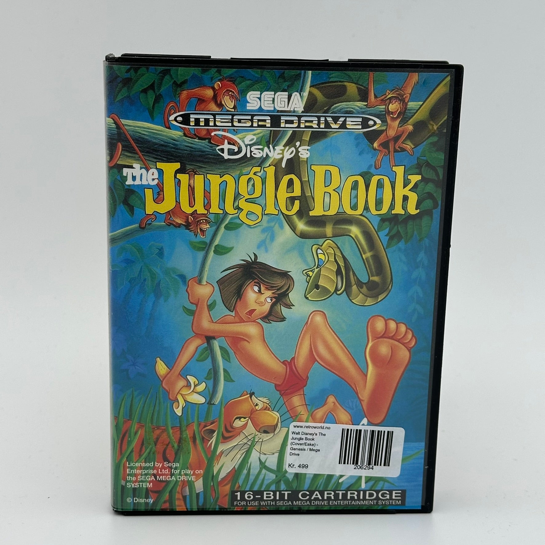 Walt Disney's The Jungle Book (Cover/Eske) - Sega Genesis / Mega Drive