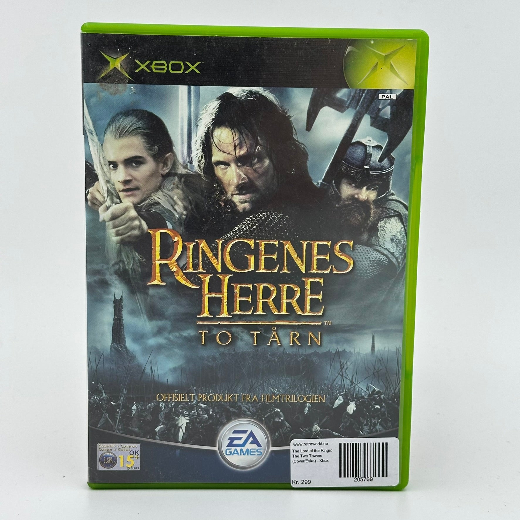 The Lord of the Rings: The Two Towers (Cover/Eske) - Xbox