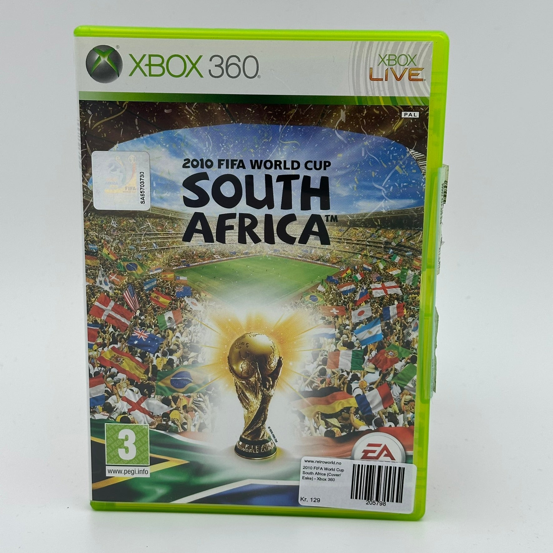 2010 FIFA World Cup South Africa (Cover/Eske) - Xbox 360