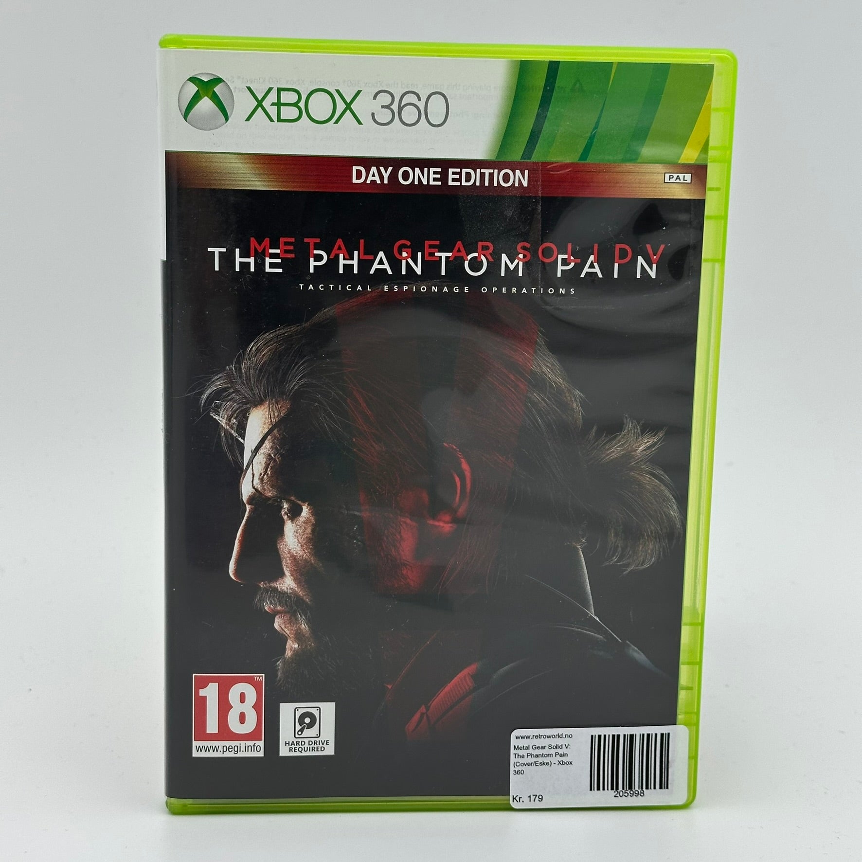 Metal Gear Solid V: The Phantom Pain (Cover/Eske) - Xbox 360