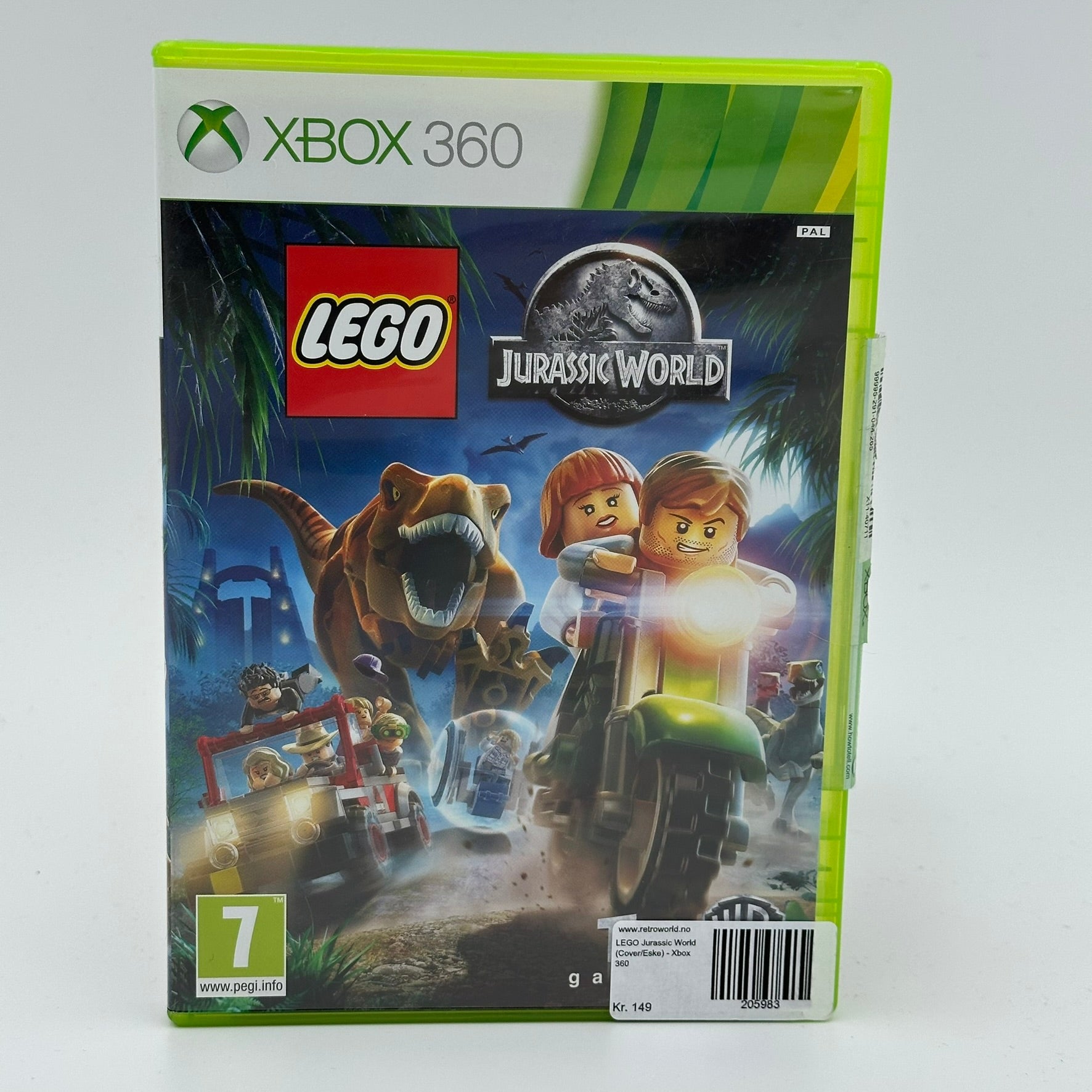 LEGO Jurassic World (Cover/Eske) - Xbox 360