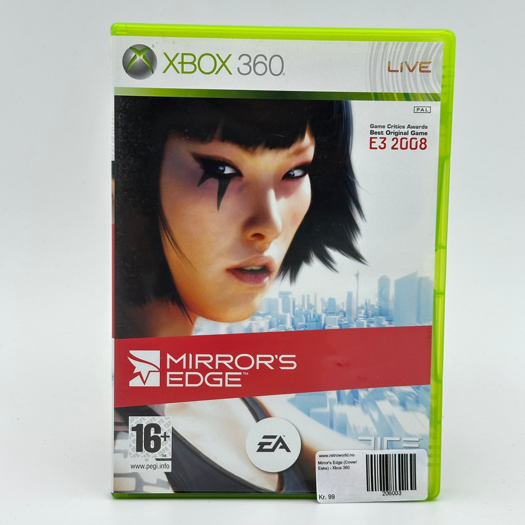 Mirror's Edge (Cover/Eske) - Xbox 360