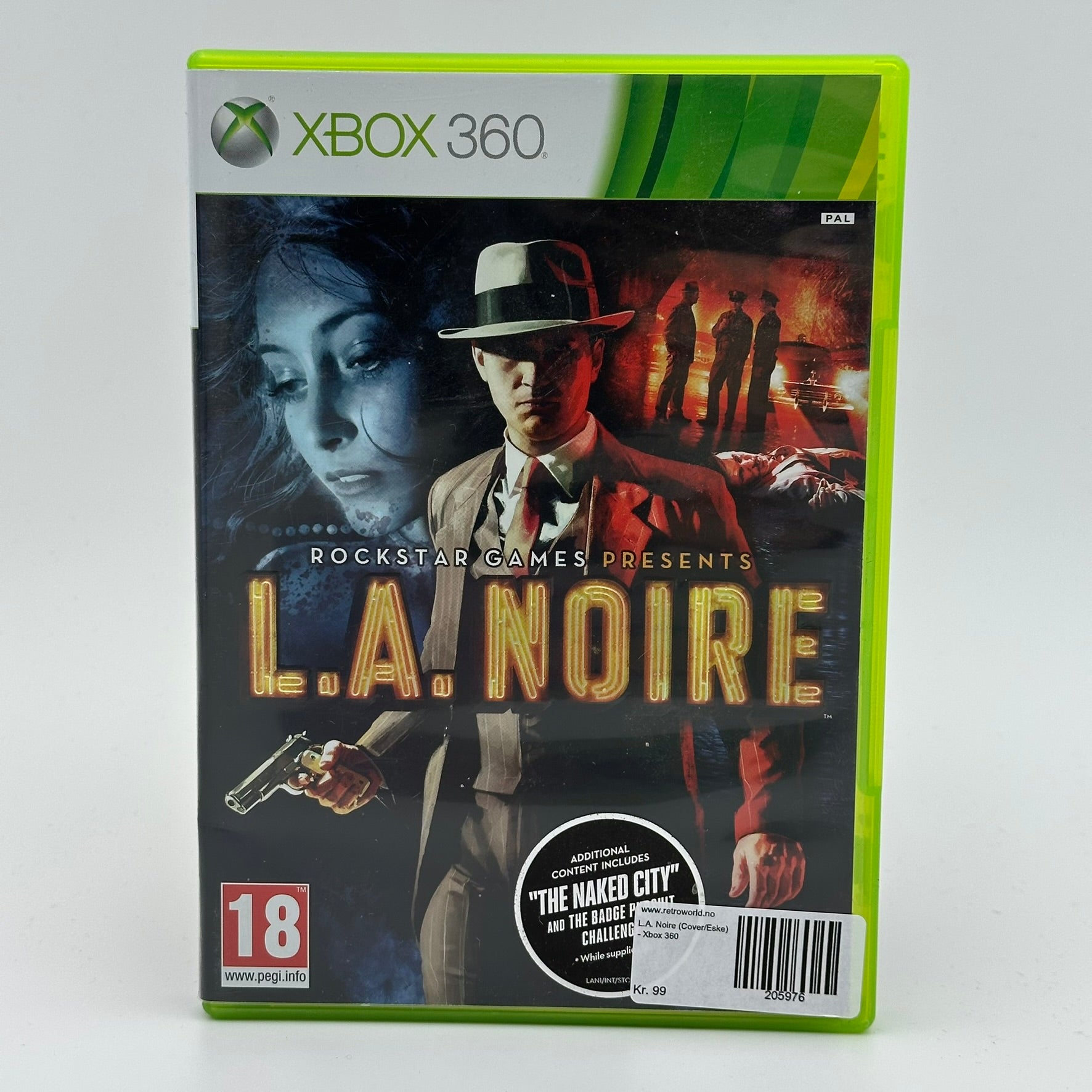 L.A. Noire (Cover/Eske) - Xbox 360