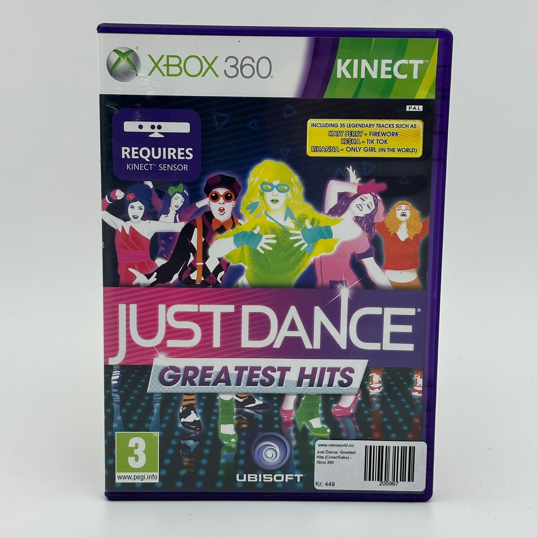Just Dance: Greatest Hits (Cover/Eske) - Xbox 360