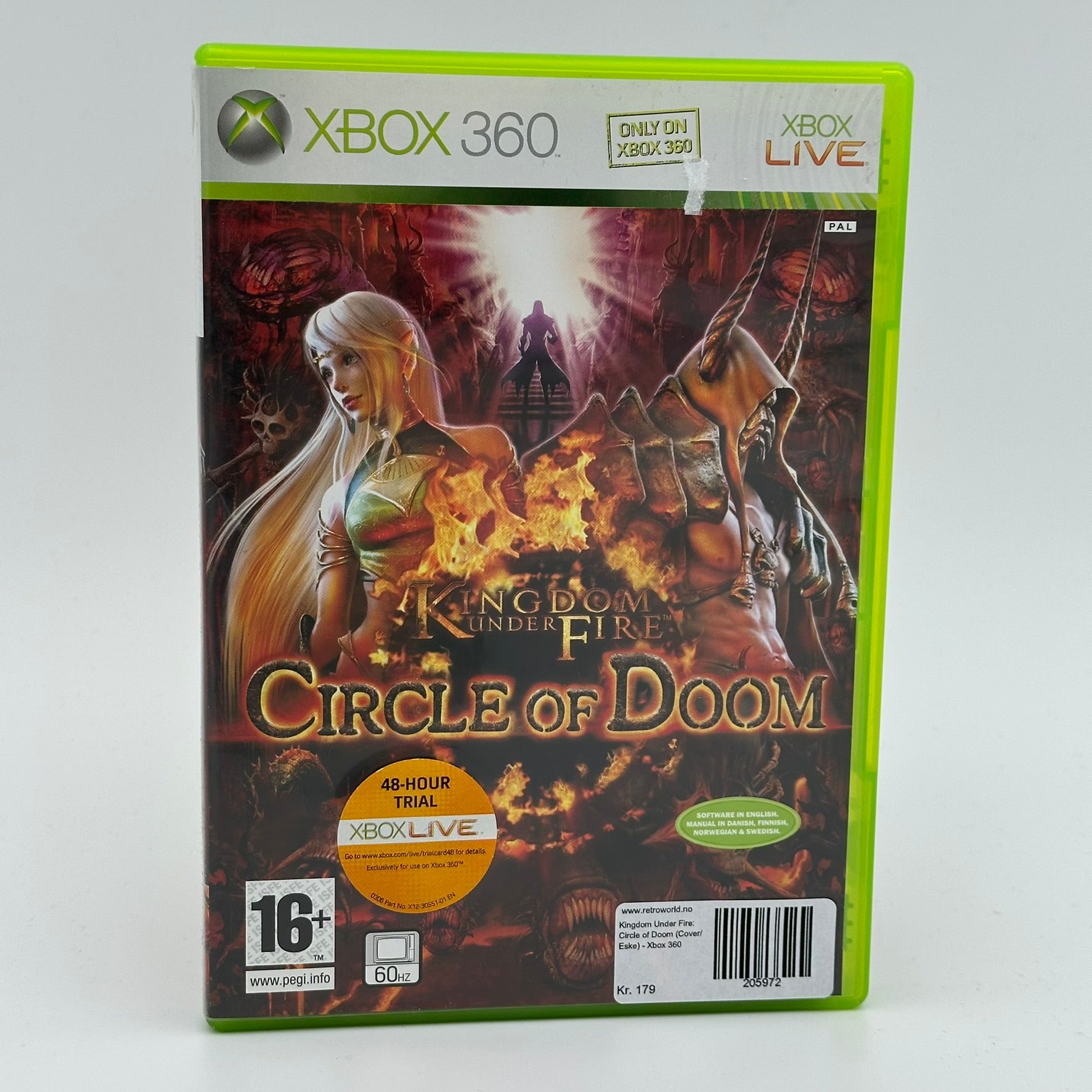 Kingdom Under Fire: Circle of Doom (Cover/Eske) - Xbox 360