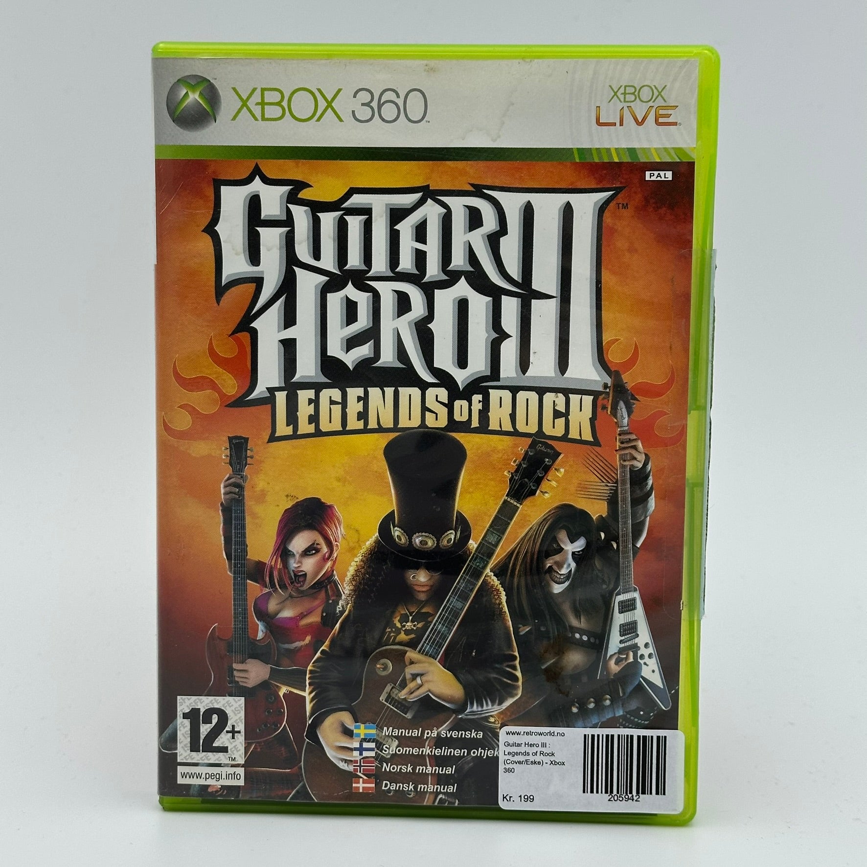 Guitar Hero III : Legends of Rock (Cover/Eske) - Xbox 360