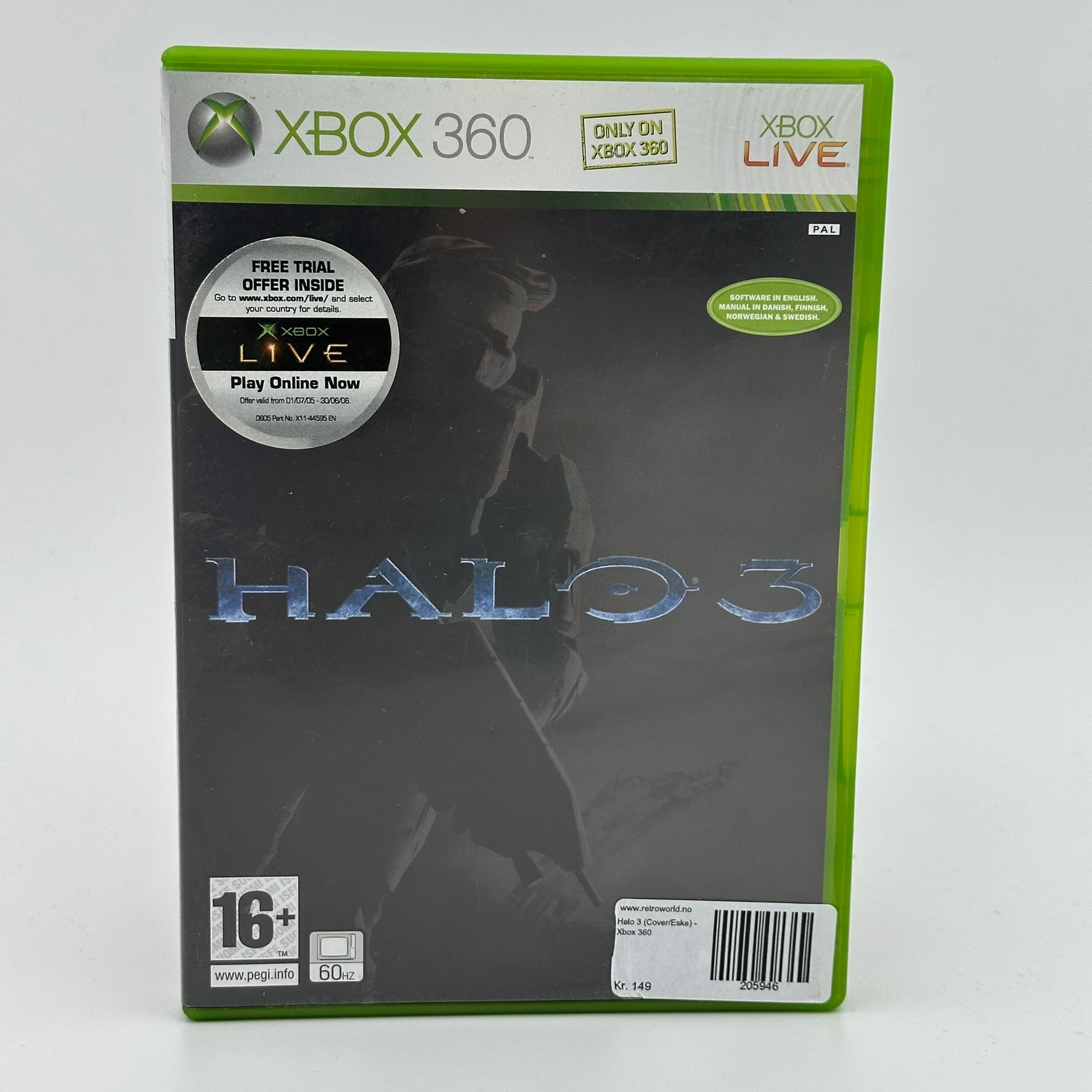 Halo 3 (Cover/Eske) - Xbox 360
