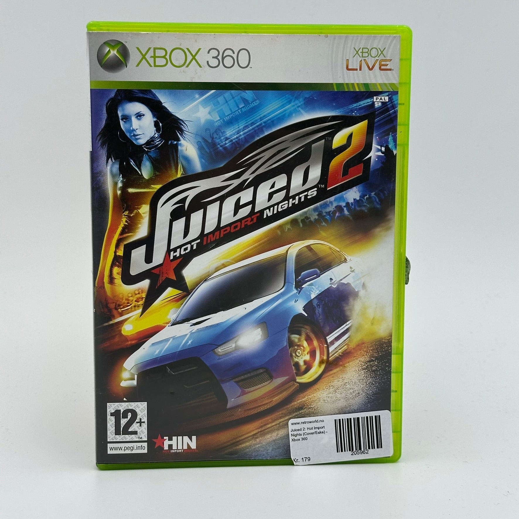 Juiced 2: Hot Import Nights (Cover/Eske) - Xbox 360
