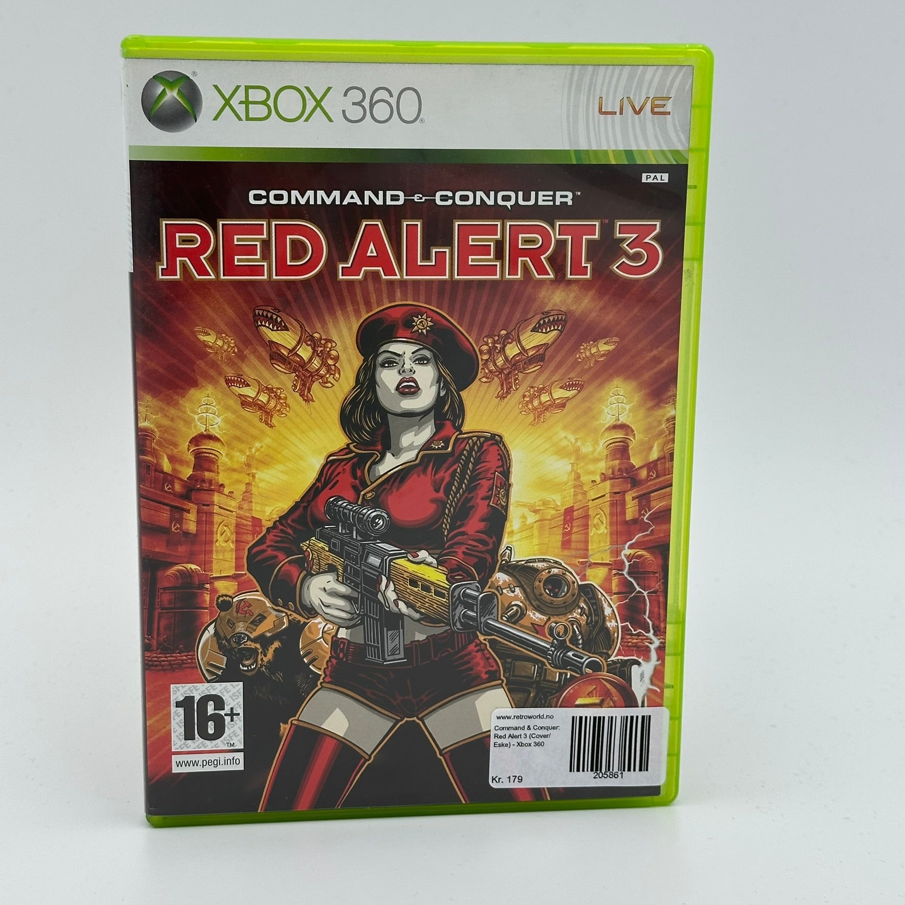 Command & Conquer: Red Alert 3 (Cover/Eske) - Xbox 360