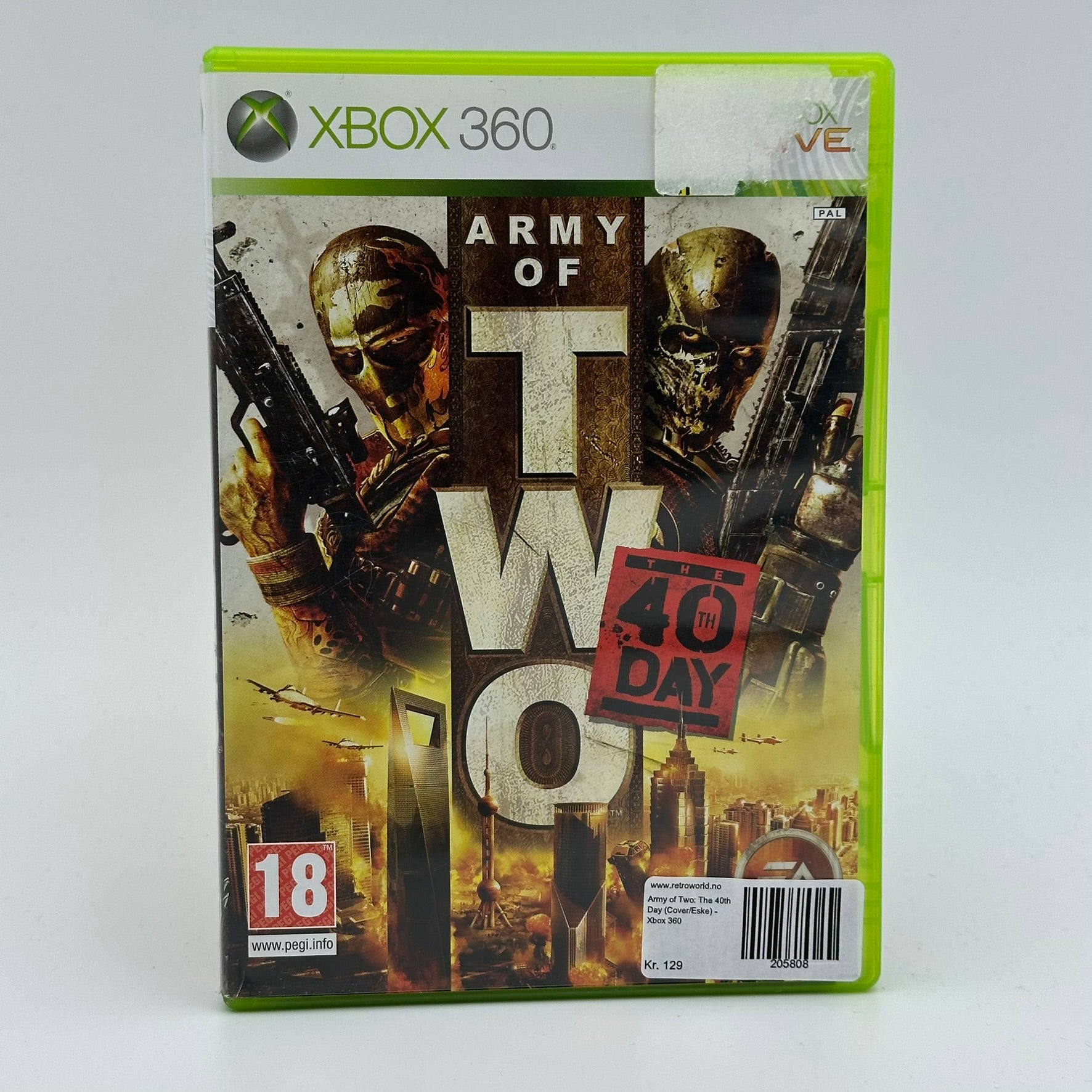 Army of Two: The 40th Day (Cover/Eske) - Xbox 360