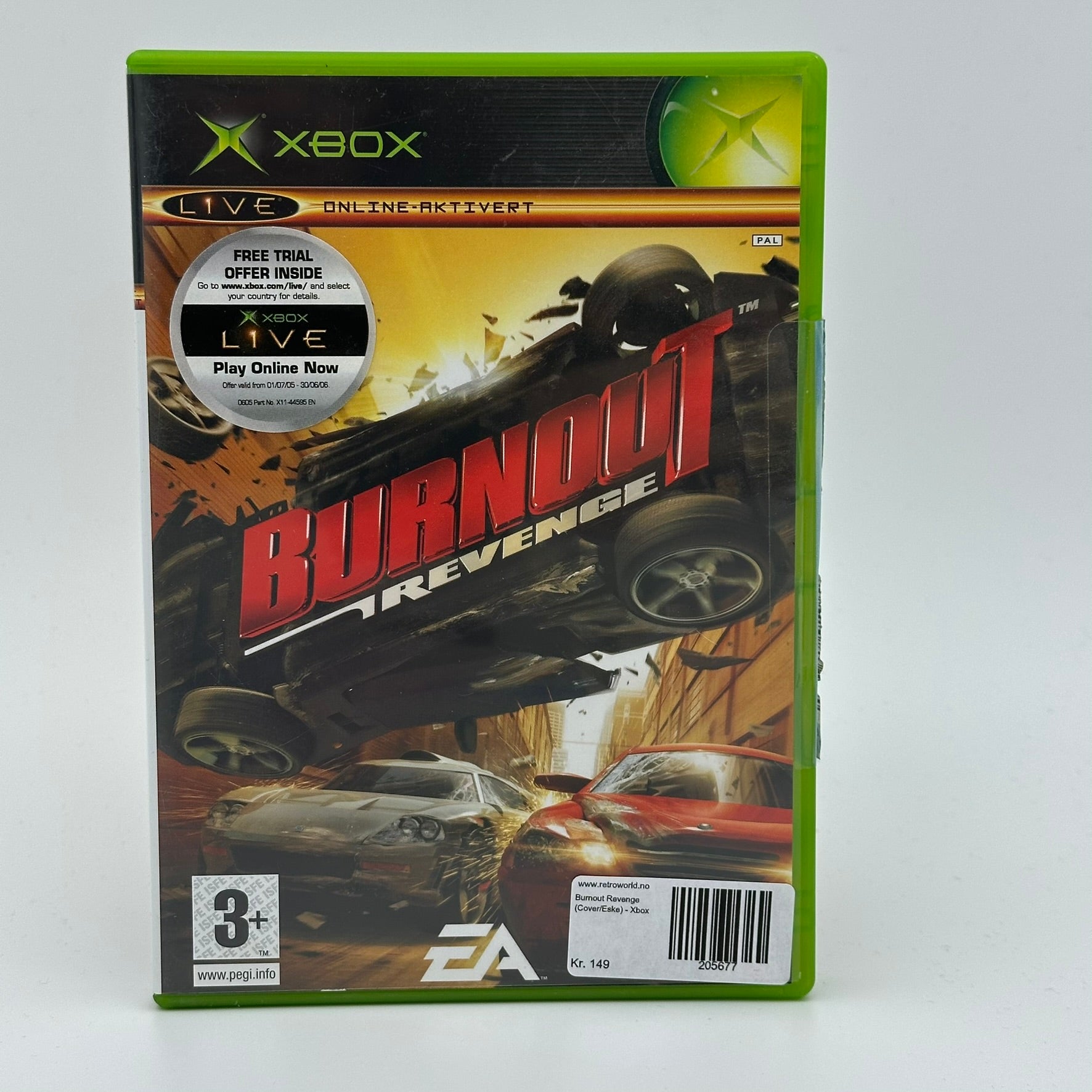 Burnout Revenge (Cover/Eske) - Xbox