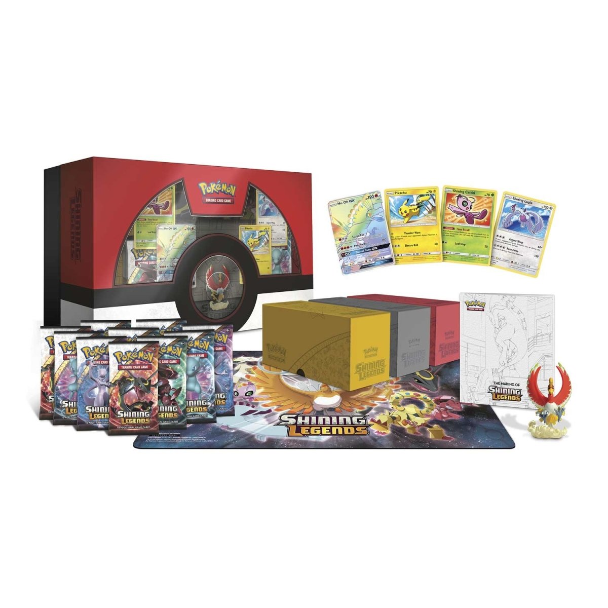 Pokemon - Shining Legends Super Premium Collection NB! Rift i plast