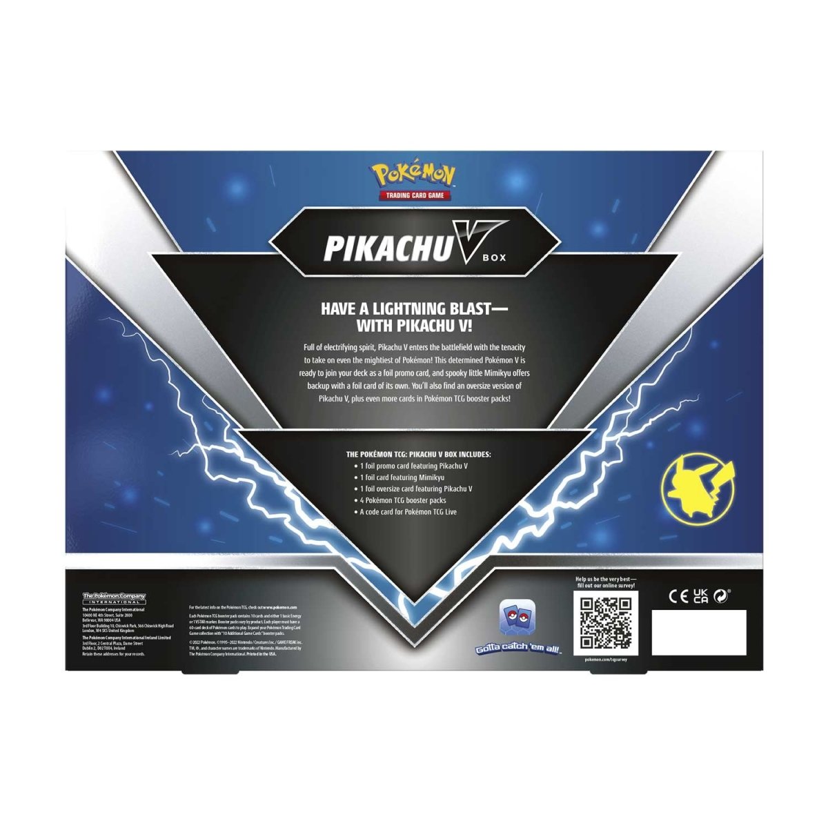 Pokemon - Pikachu V-Box