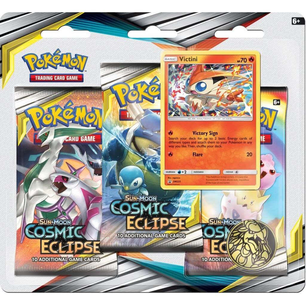 Pokemon - Cosmic Eclipse - 3-pack Blister