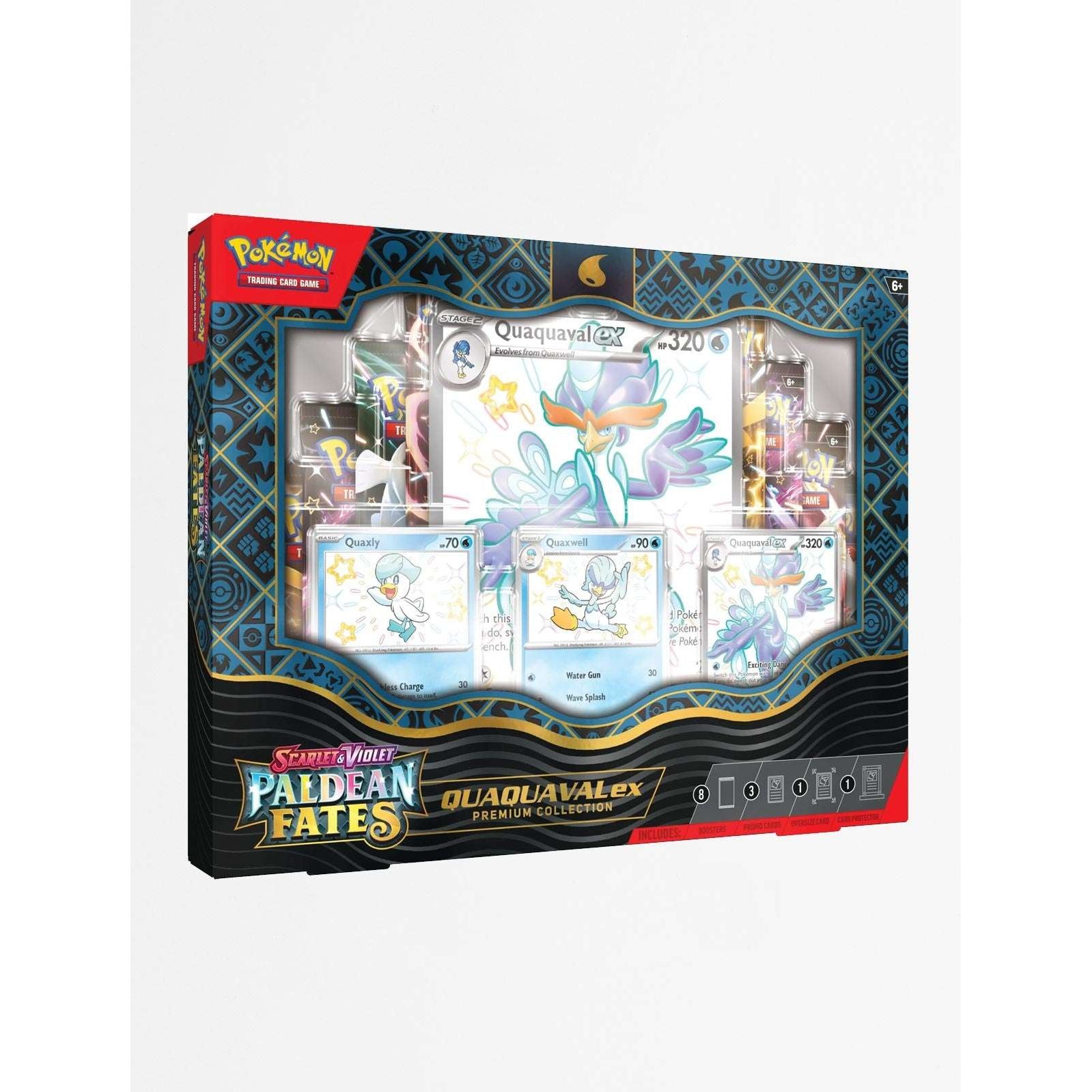 Pokemon - Paldean Fates - Quaquaval Ex Premium Collection