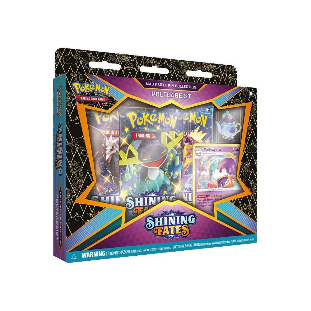 Pokemon - Shining Fates - Mad Party Pin Collection (Tilfeldig promo)