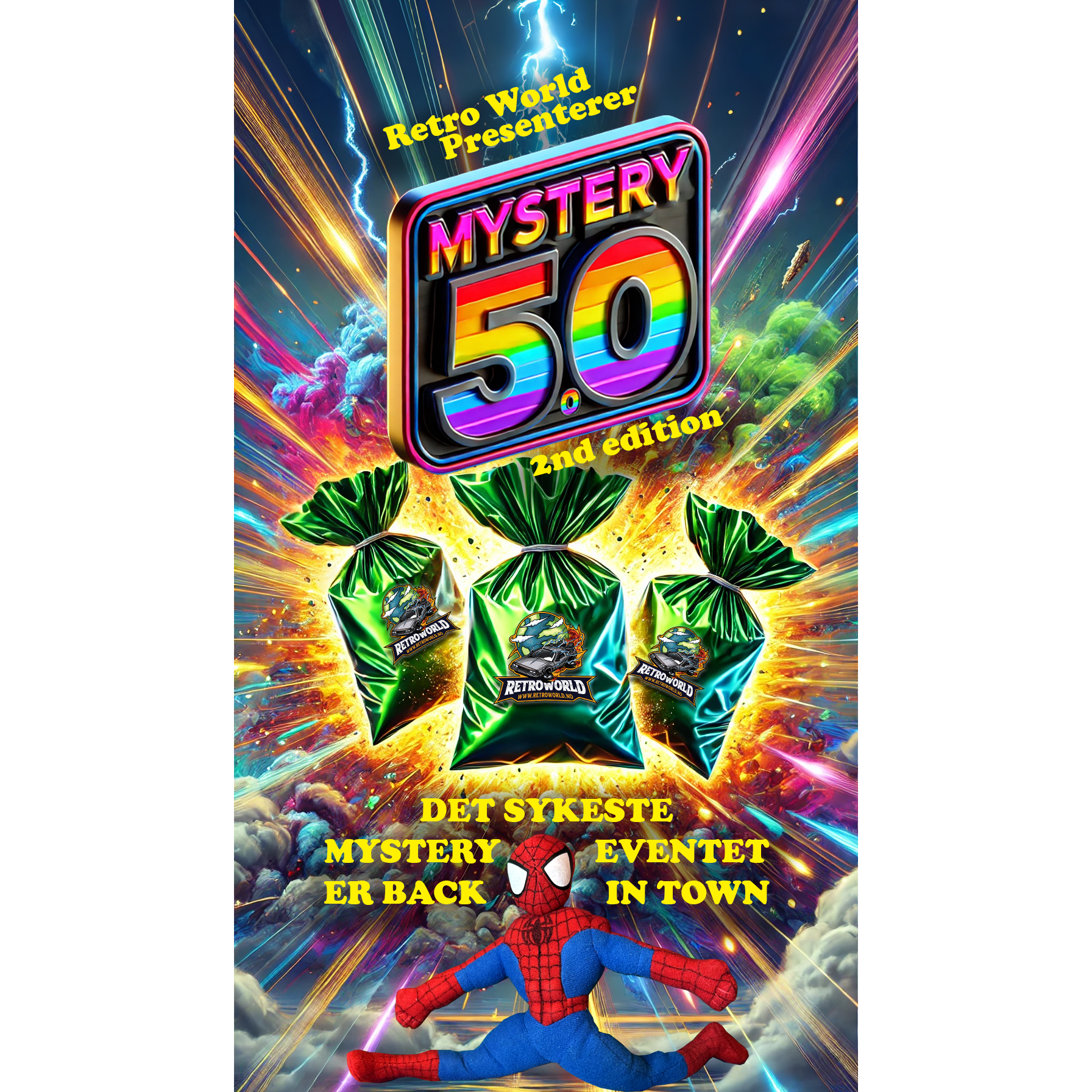 Pokemon - Retro World Mystery 5.0 (5th edition - Let’s Go Crazy Edition!) (51 spots)