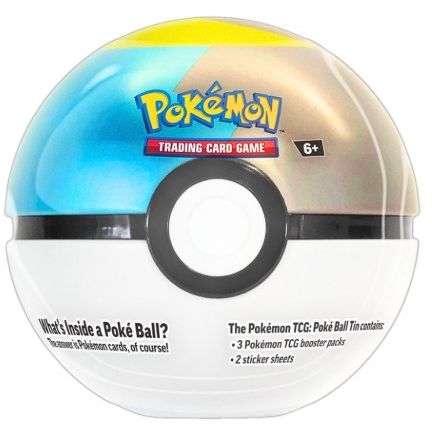 Pokemon - Poke Ball Tin (3 booster packs)